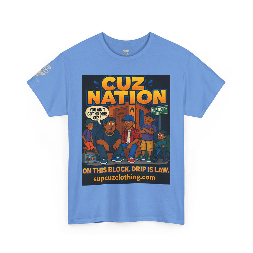Cuz Nation - Unisex Heavy Cotton Tee