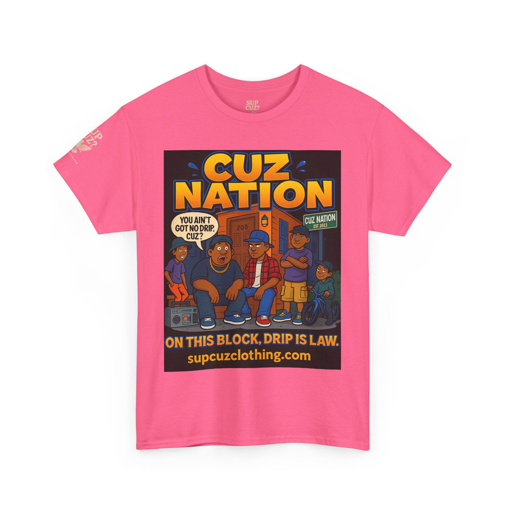 Cuz Nation - Unisex Heavy Cotton Tee