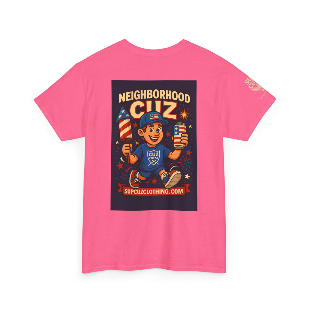 4th of July Launch Tee 5/6 - Unisex Heavy Cotton Tee