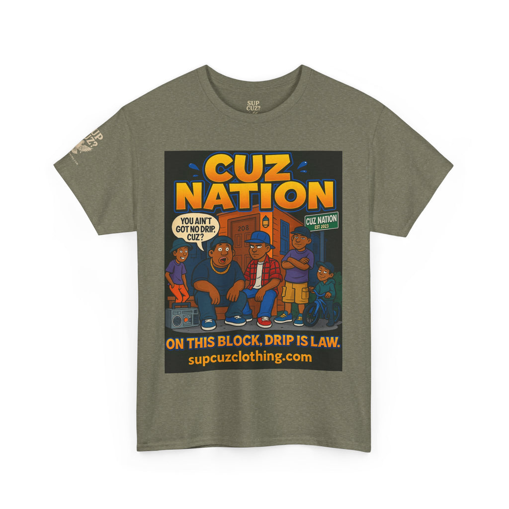Cuz Nation - Unisex Heavy Cotton Tee