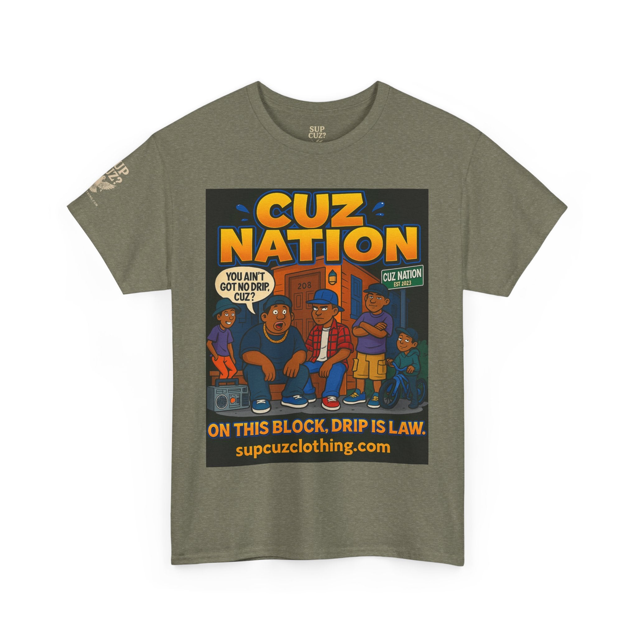 Cuz Nation - Unisex Heavy Cotton Tee