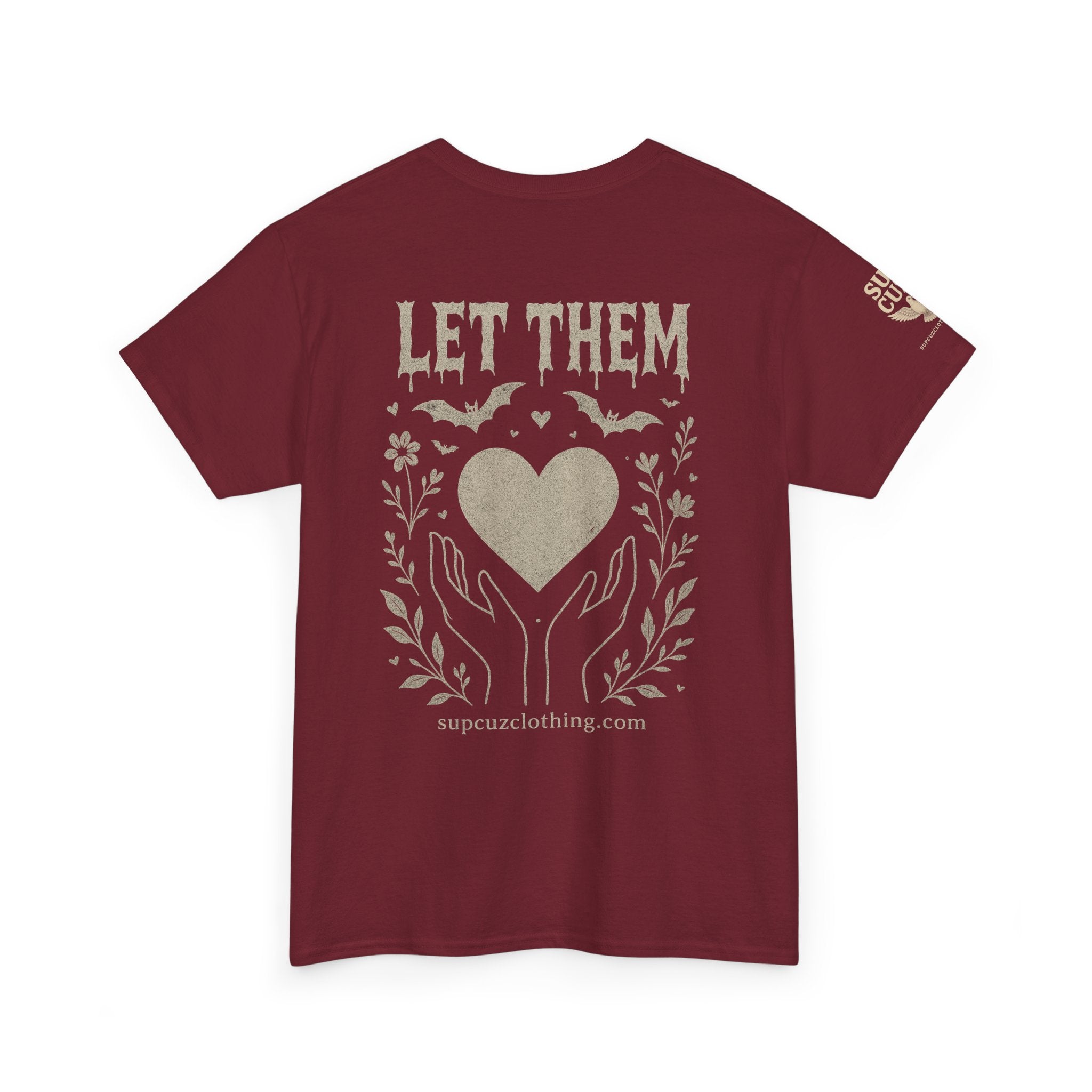 Let Them! - Unisex Heavy Cotton Tee (Multiple Colors)