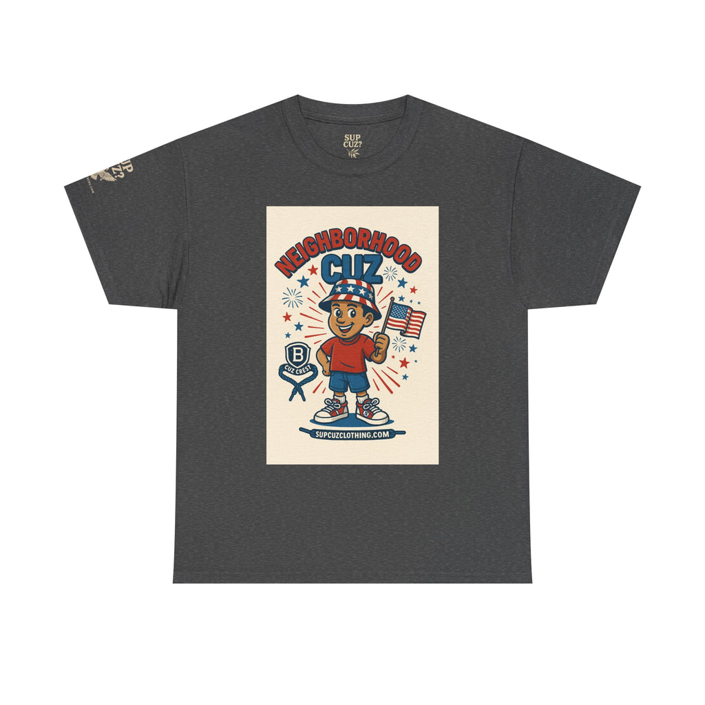 4th of July Launch Tee 4/6 - Unisex Heavy Cotton Tee