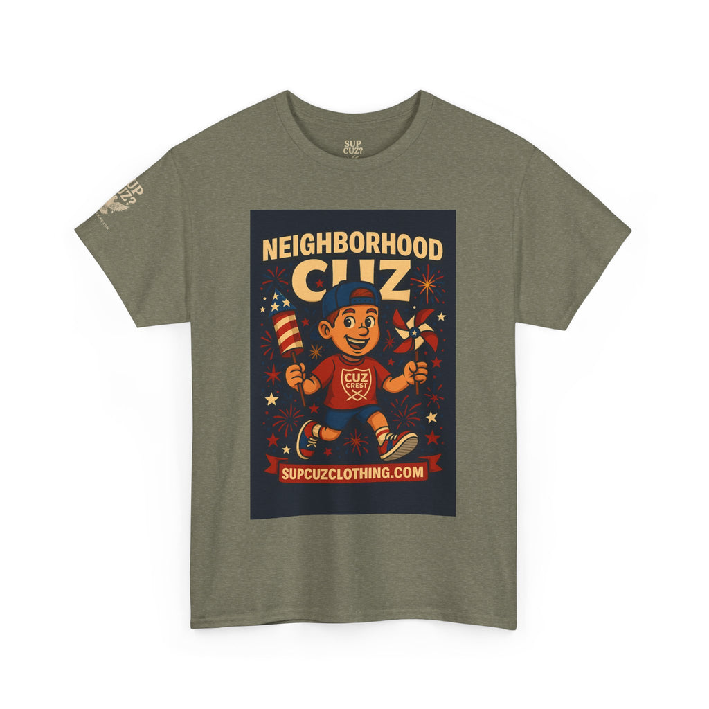 4th of July Launch Tee 6/6 - Unisex Heavy Cotton Tee