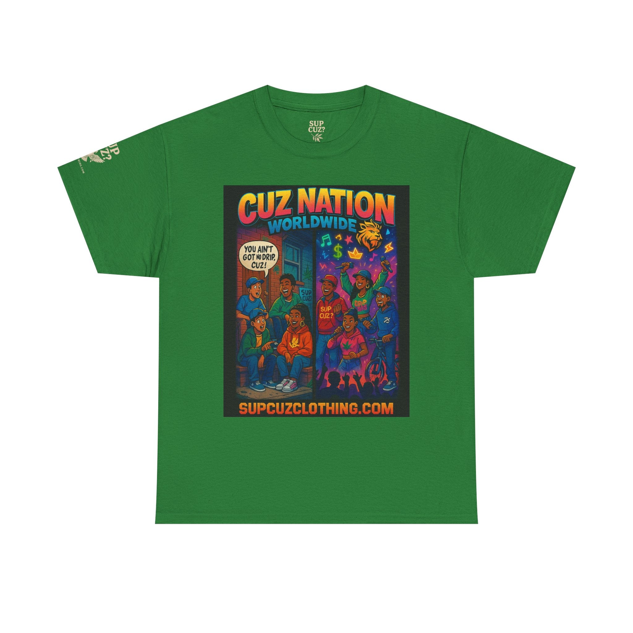 Cuz Nation Worldwide -  Unisex Heavy Cotton Tee