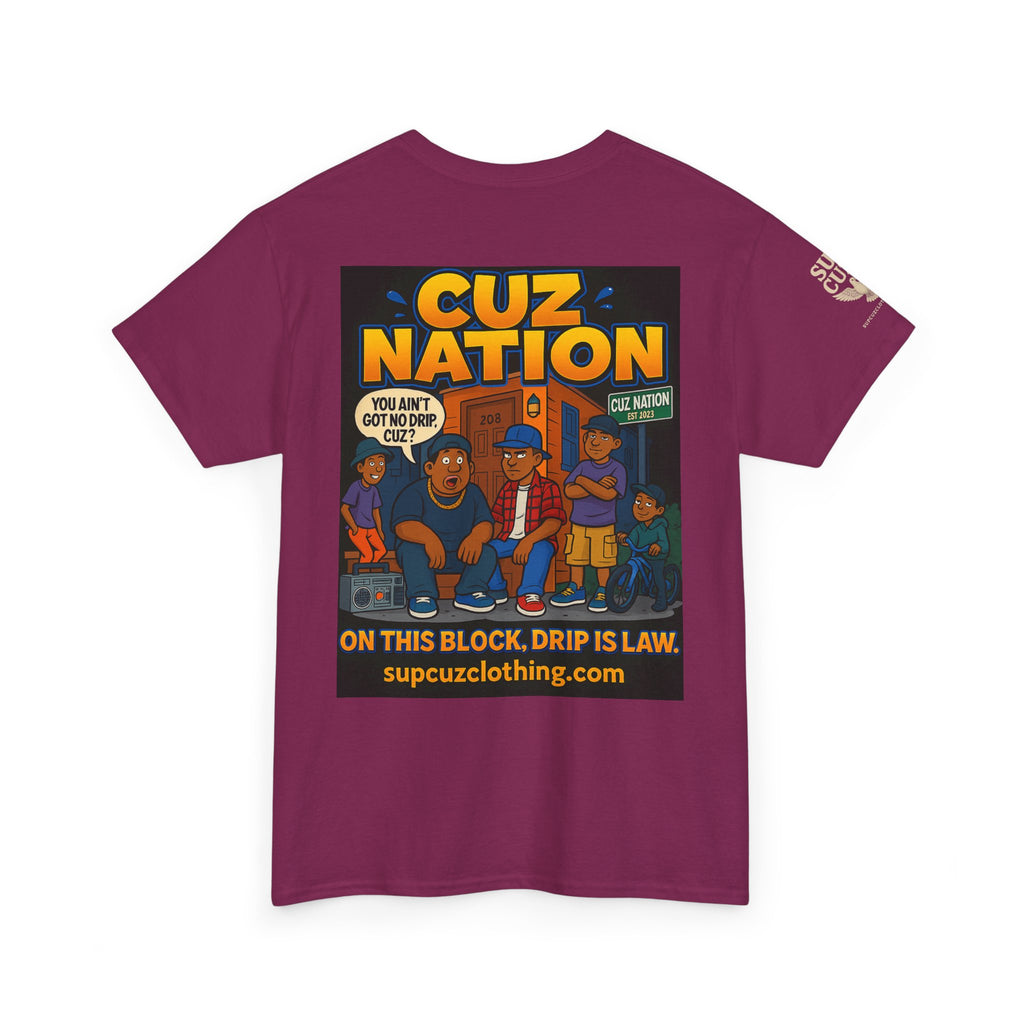 Cuz Nation - Unisex Heavy Cotton Tee