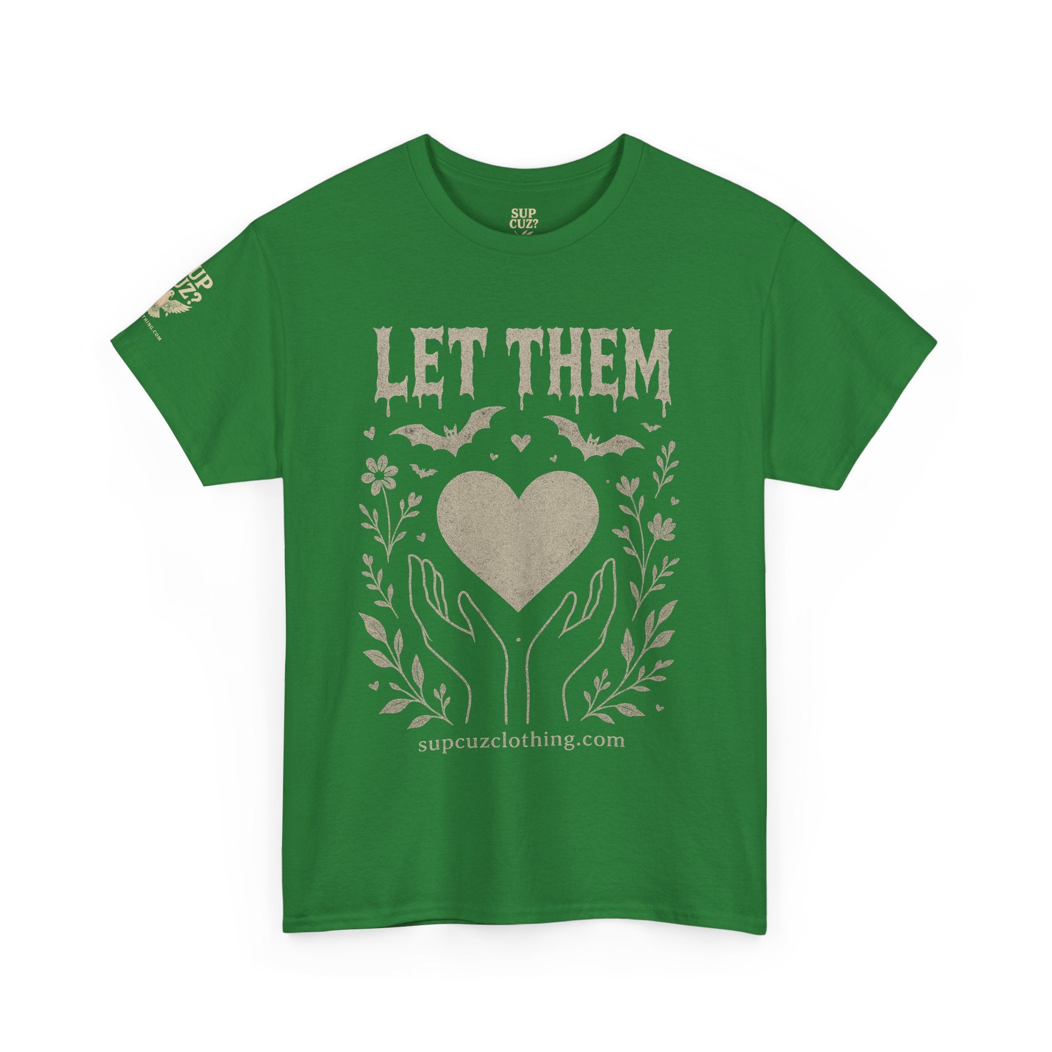 Let Them! - Unisex Heavy Cotton Tee (Multiple Colors)
