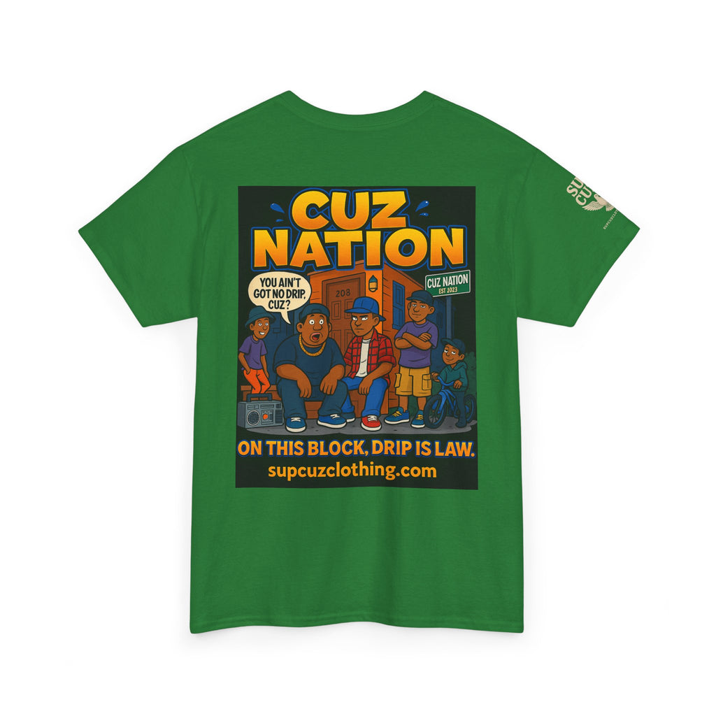 Cuz Nation - Unisex Heavy Cotton Tee