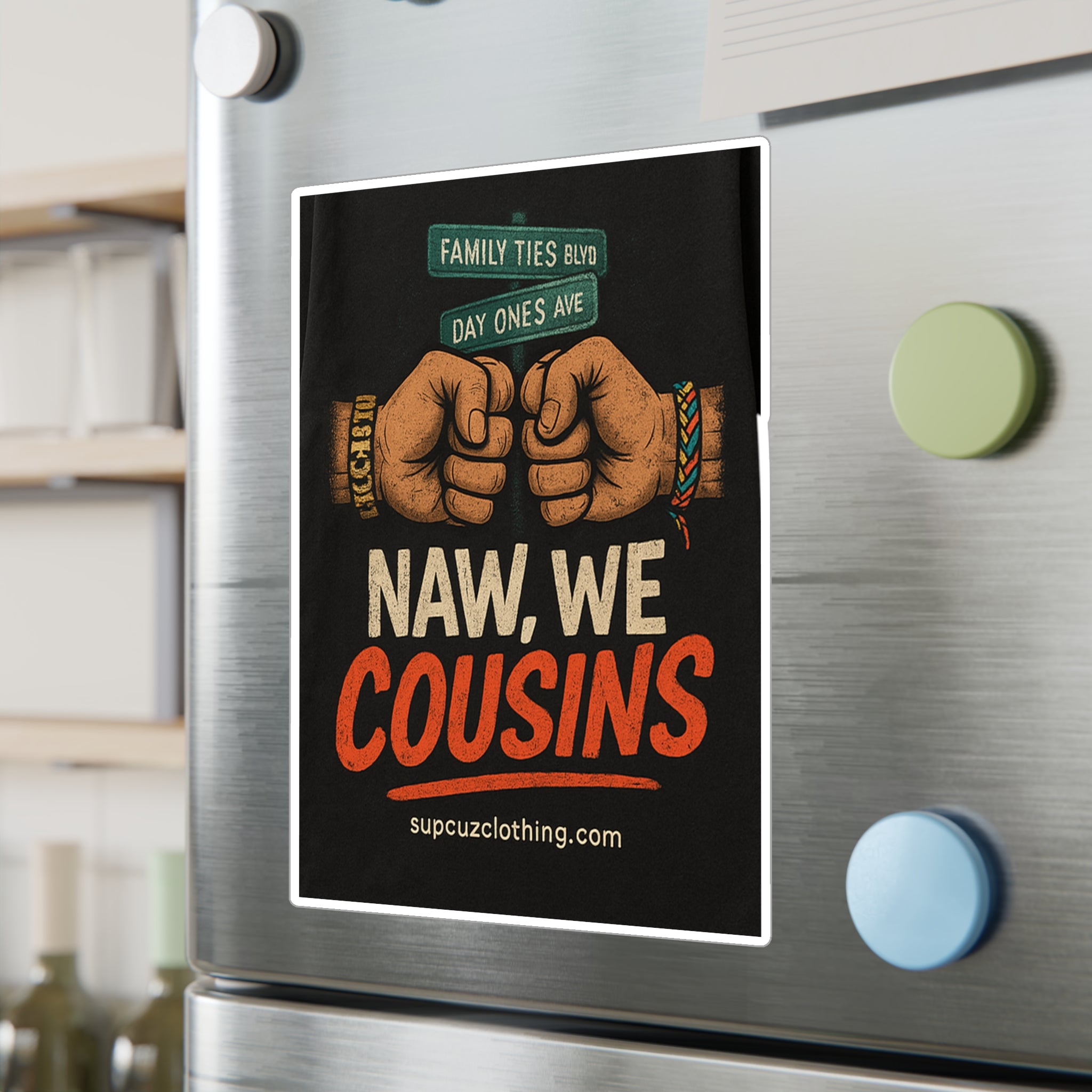 Cousins Vinyl Sticker (Multiple Sizes)