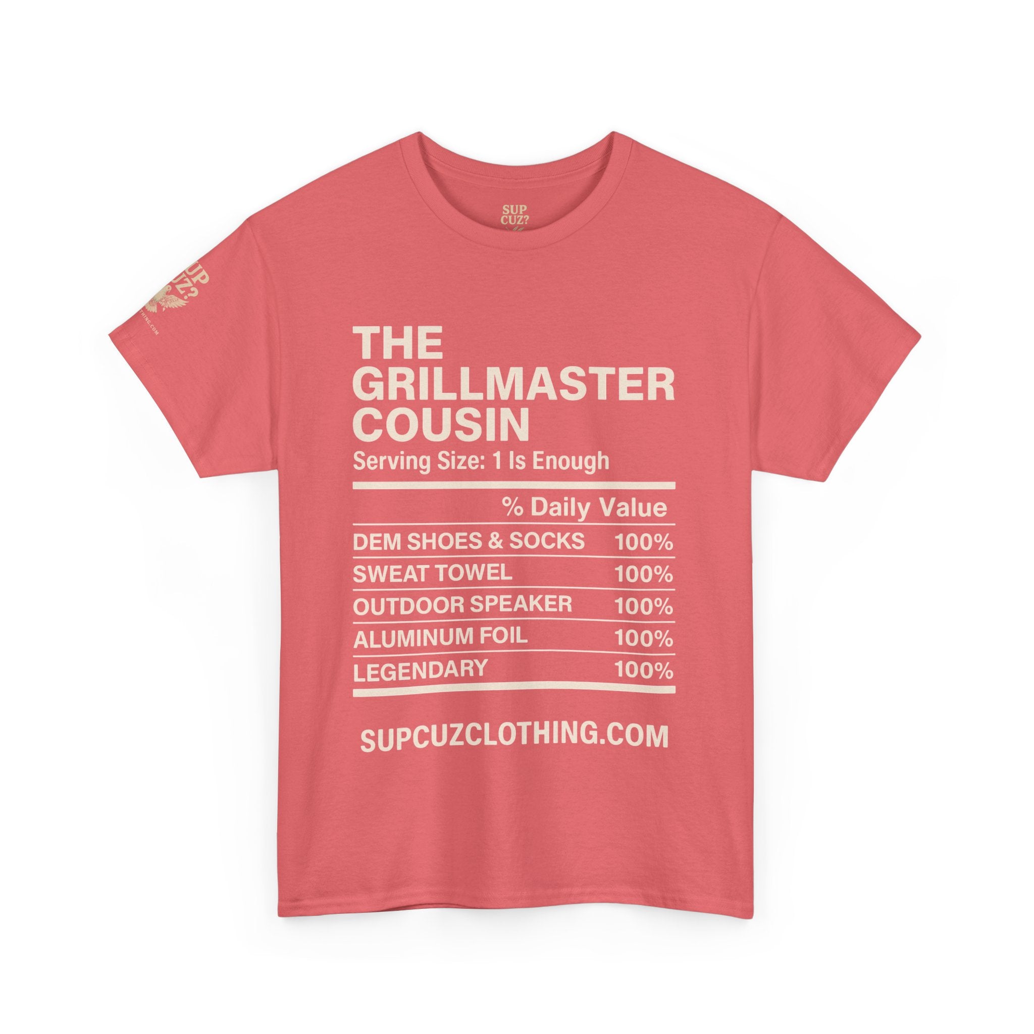 The Grillmaster Cousin - Unisex Heavy Cotton Tee (Multiple Colors)