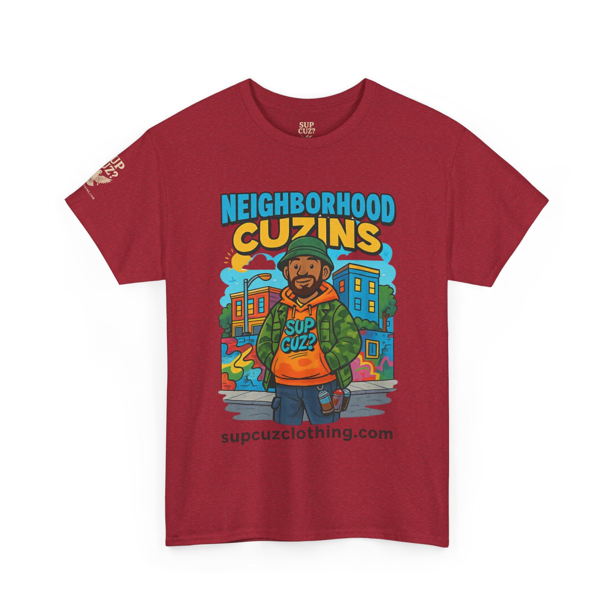 Neighborhood Cuzins -  Unisex Heavy Cotton Tee