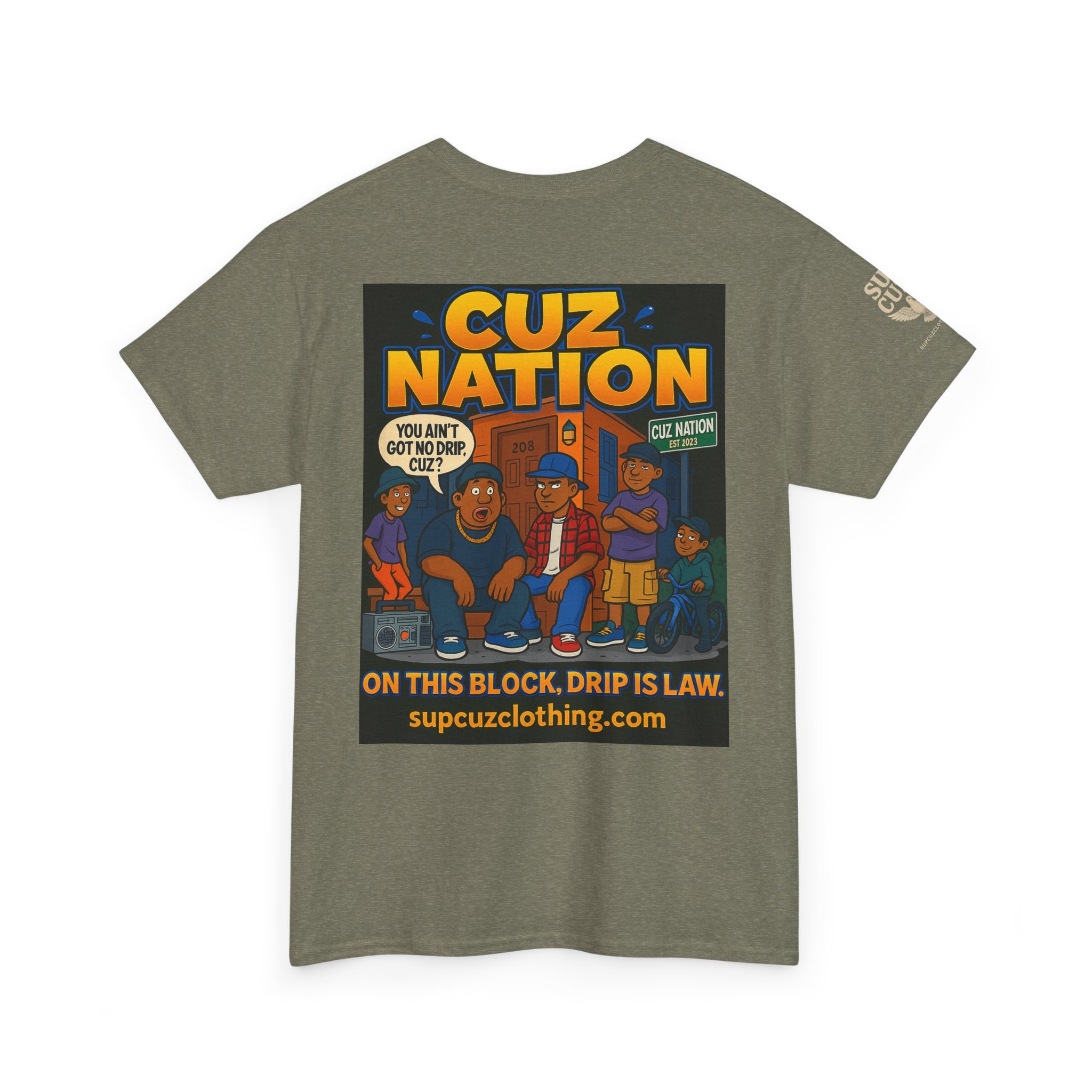 Cuz Nation - Unisex Heavy Cotton Tee