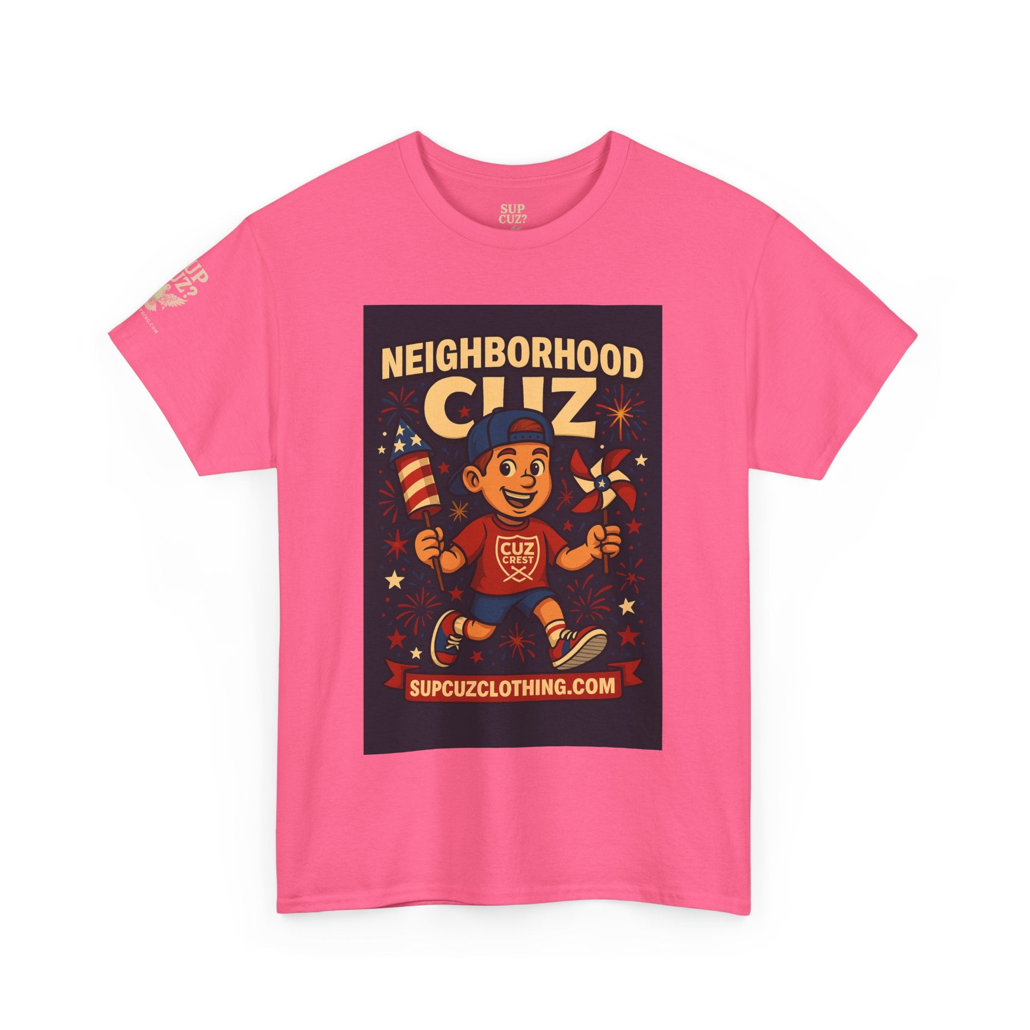 4th of July Launch Tee 6/6 - Unisex Heavy Cotton Tee