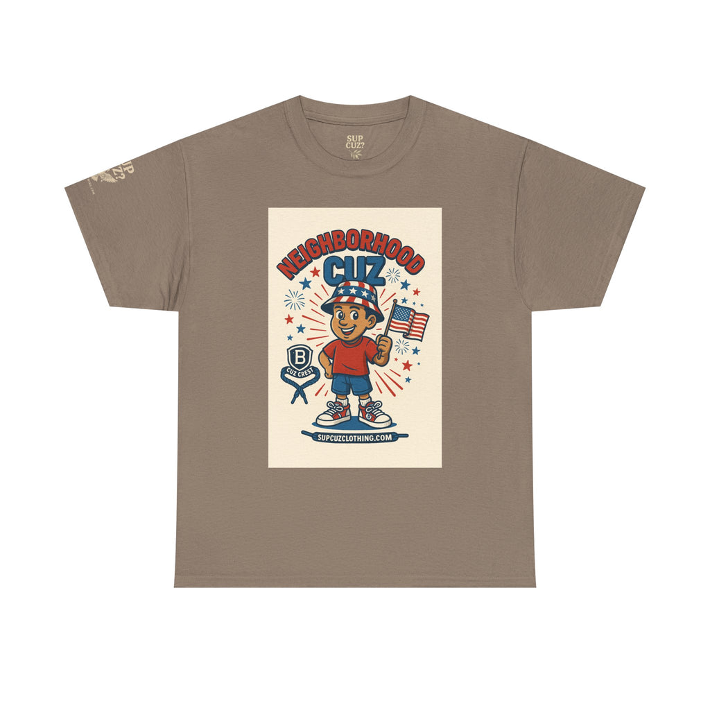 4th of July Launch Tee 4/6 - Unisex Heavy Cotton Tee