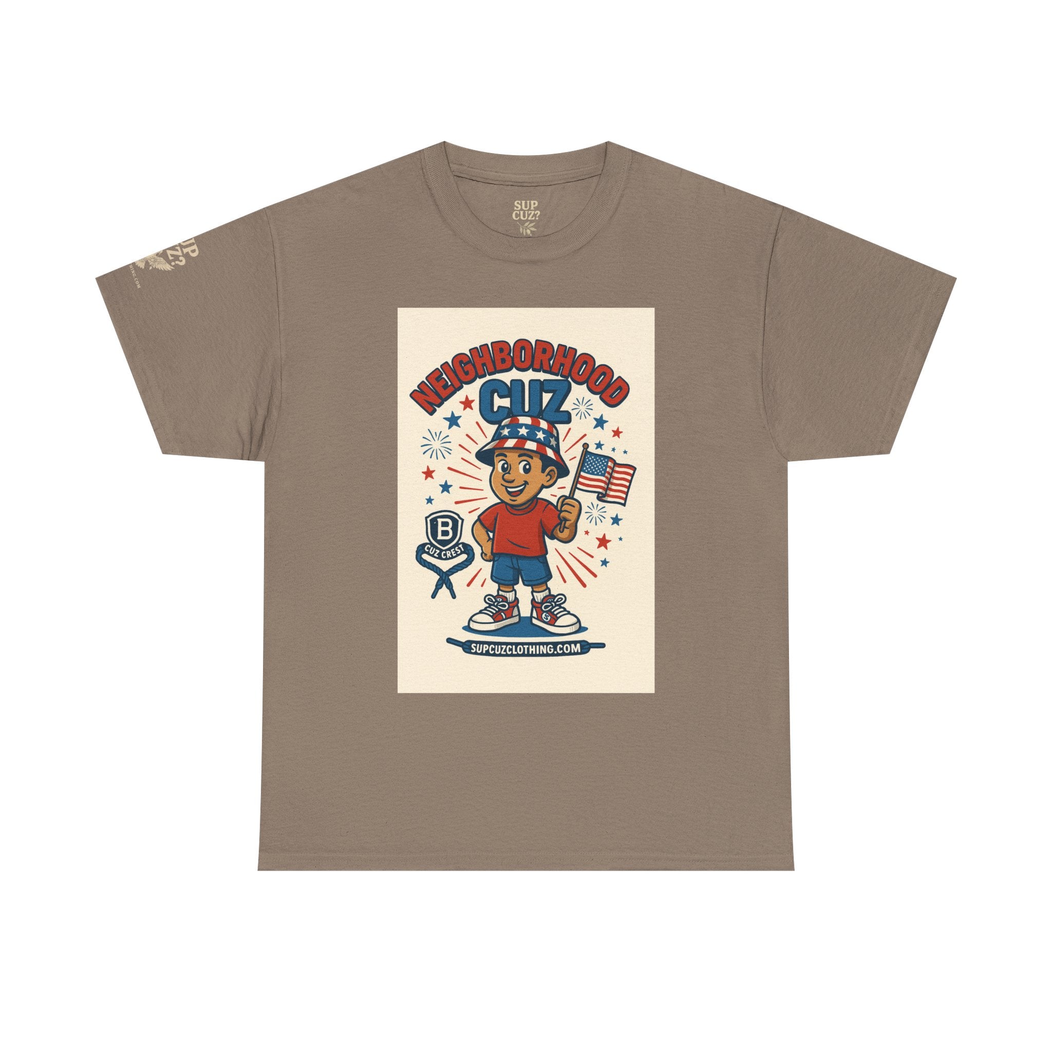 4th of July Launch Tee 4/6 - Unisex Heavy Cotton Tee