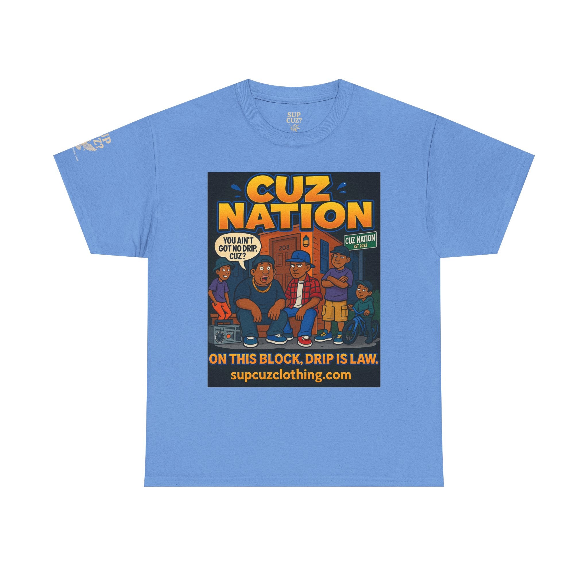 Cuz Nation - Unisex Heavy Cotton Tee