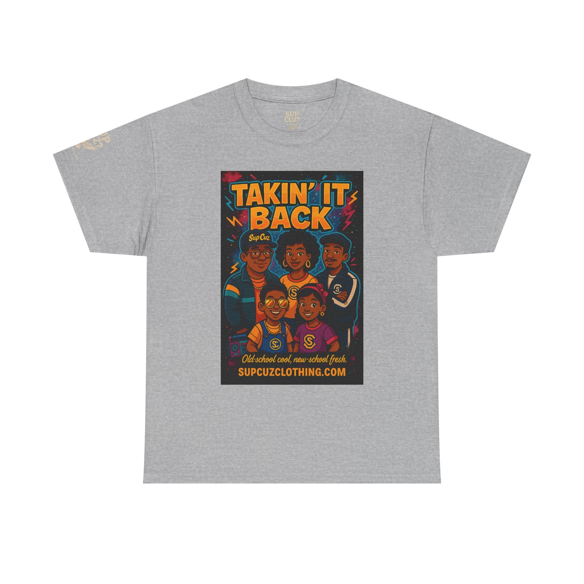 Taking It Back -  Unisex Heavy Cotton Tee