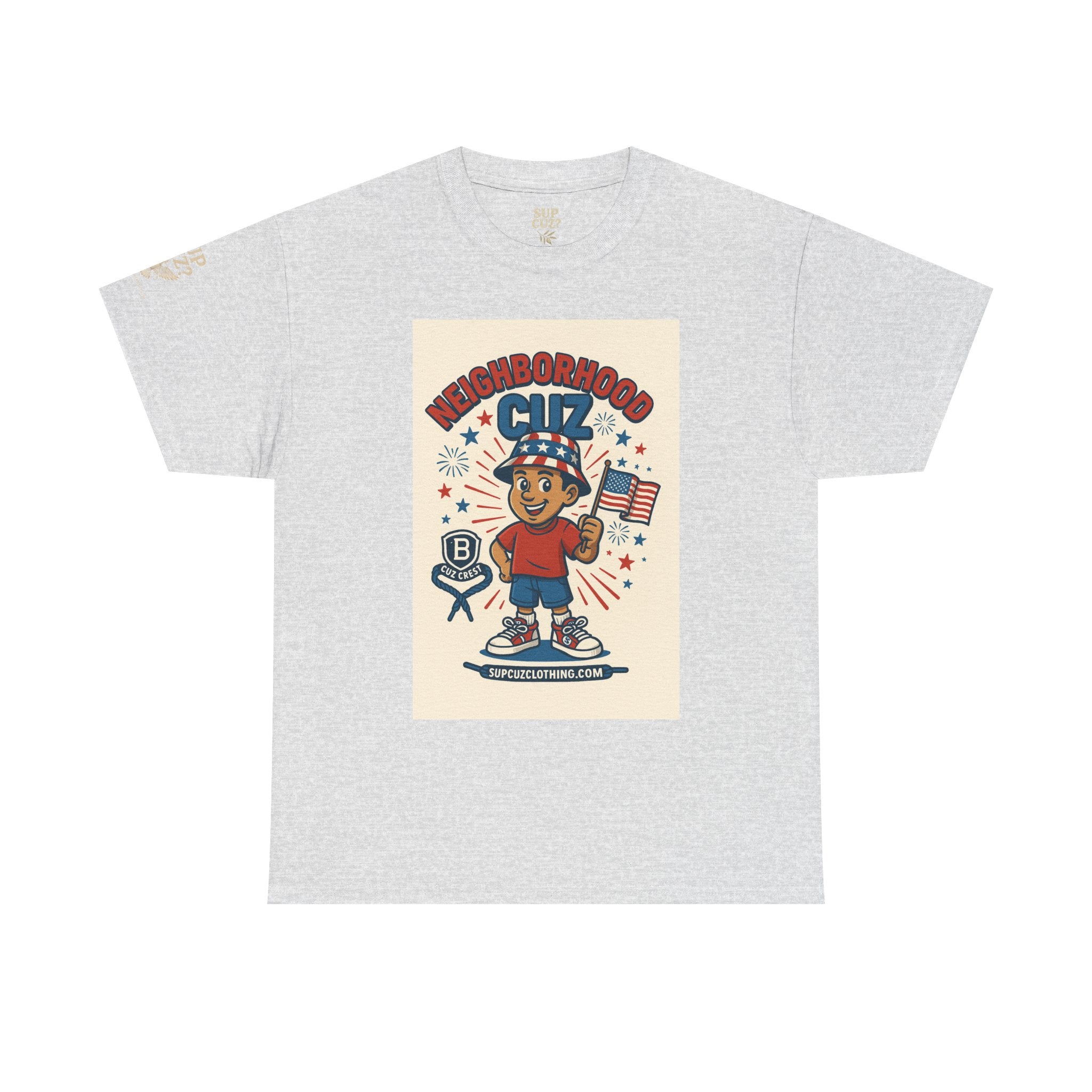 4th of July Launch Tee 4/6 - Unisex Heavy Cotton Tee