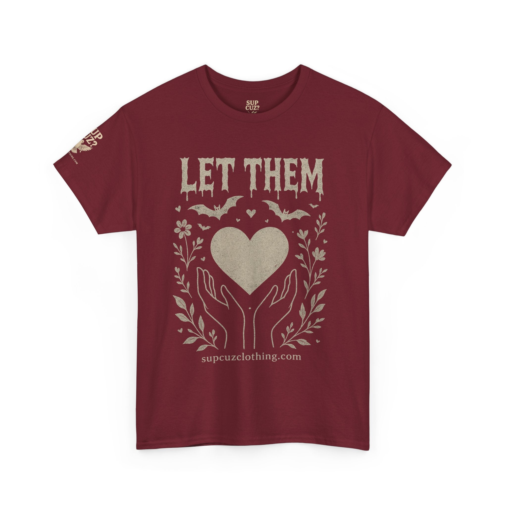 Let Them! - Unisex Heavy Cotton Tee (Multiple Colors)