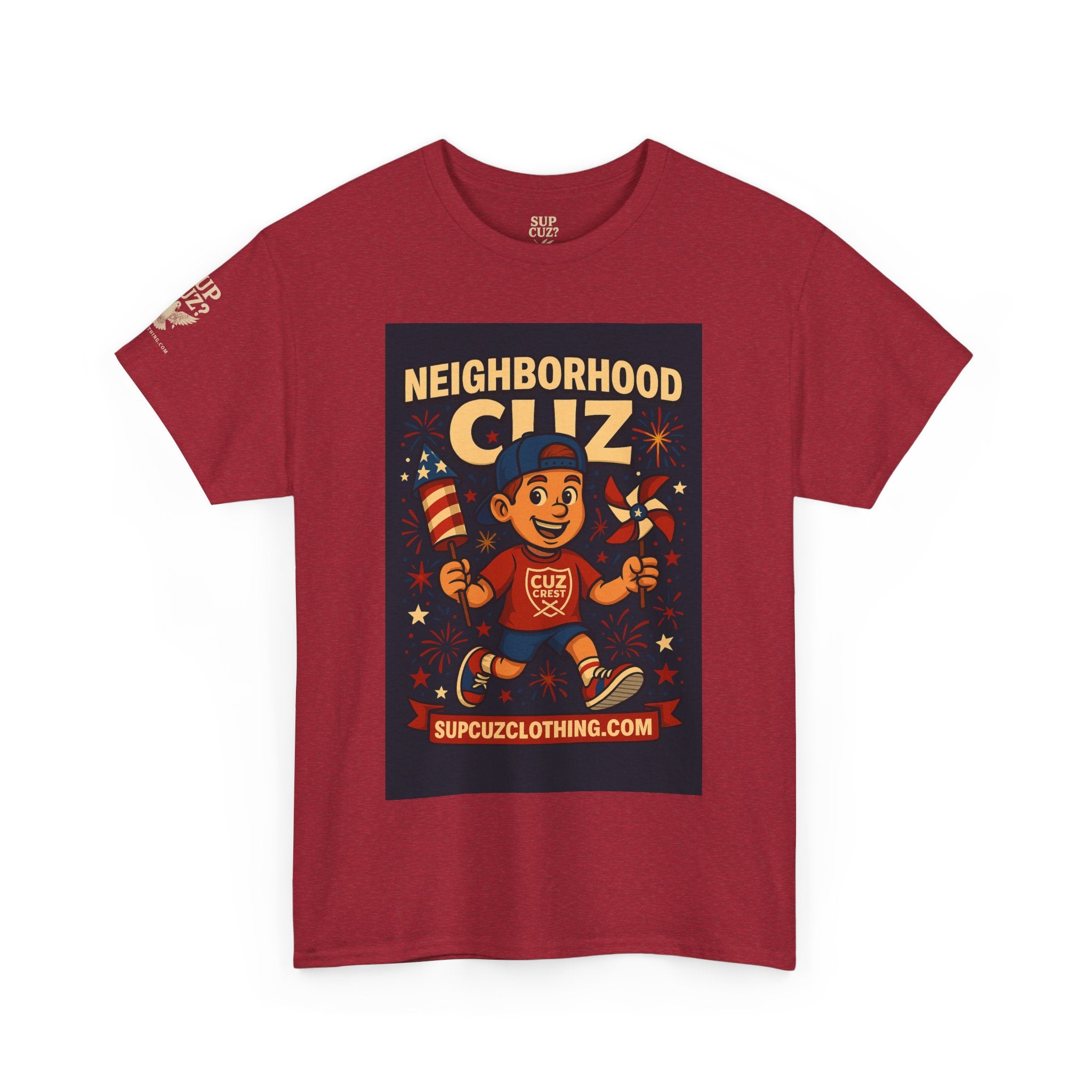 4th of July Launch Tee 6/6 - Unisex Heavy Cotton Tee