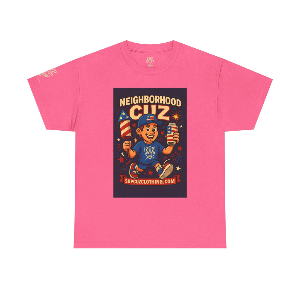 4th of July Launch Tee 5/6 - Unisex Heavy Cotton Tee