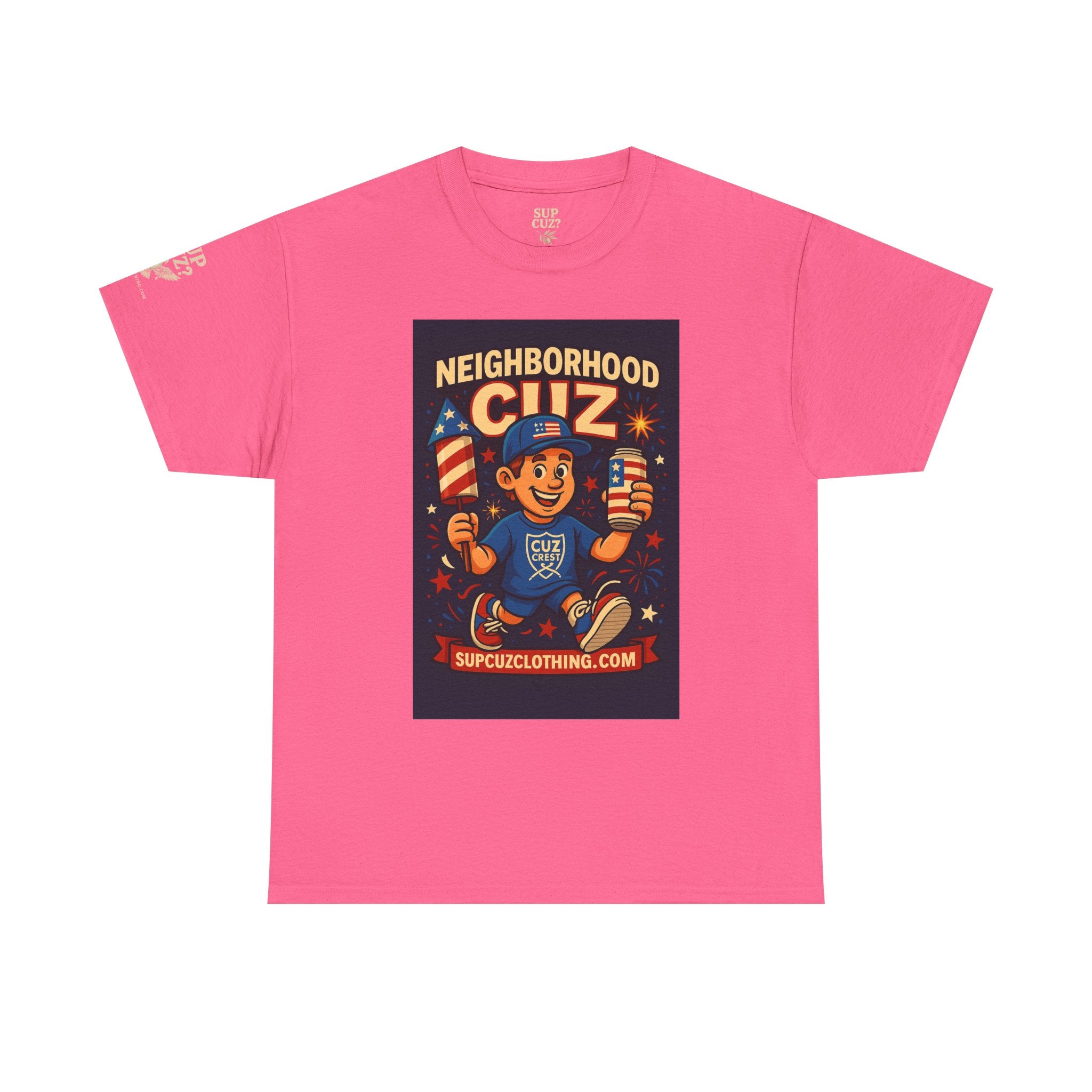 4th of July Launch Tee 5/6 - Unisex Heavy Cotton Tee