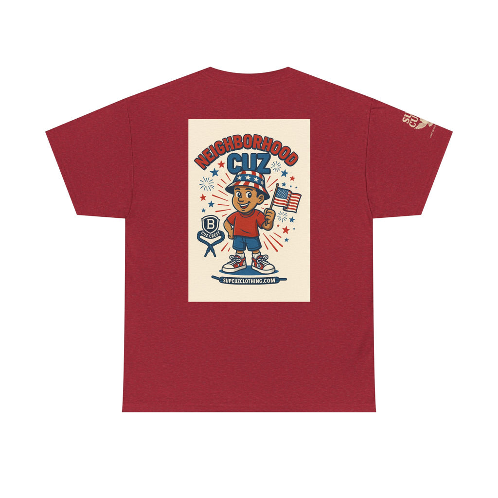 4th of July Launch Tee 4/6 - Unisex Heavy Cotton Tee