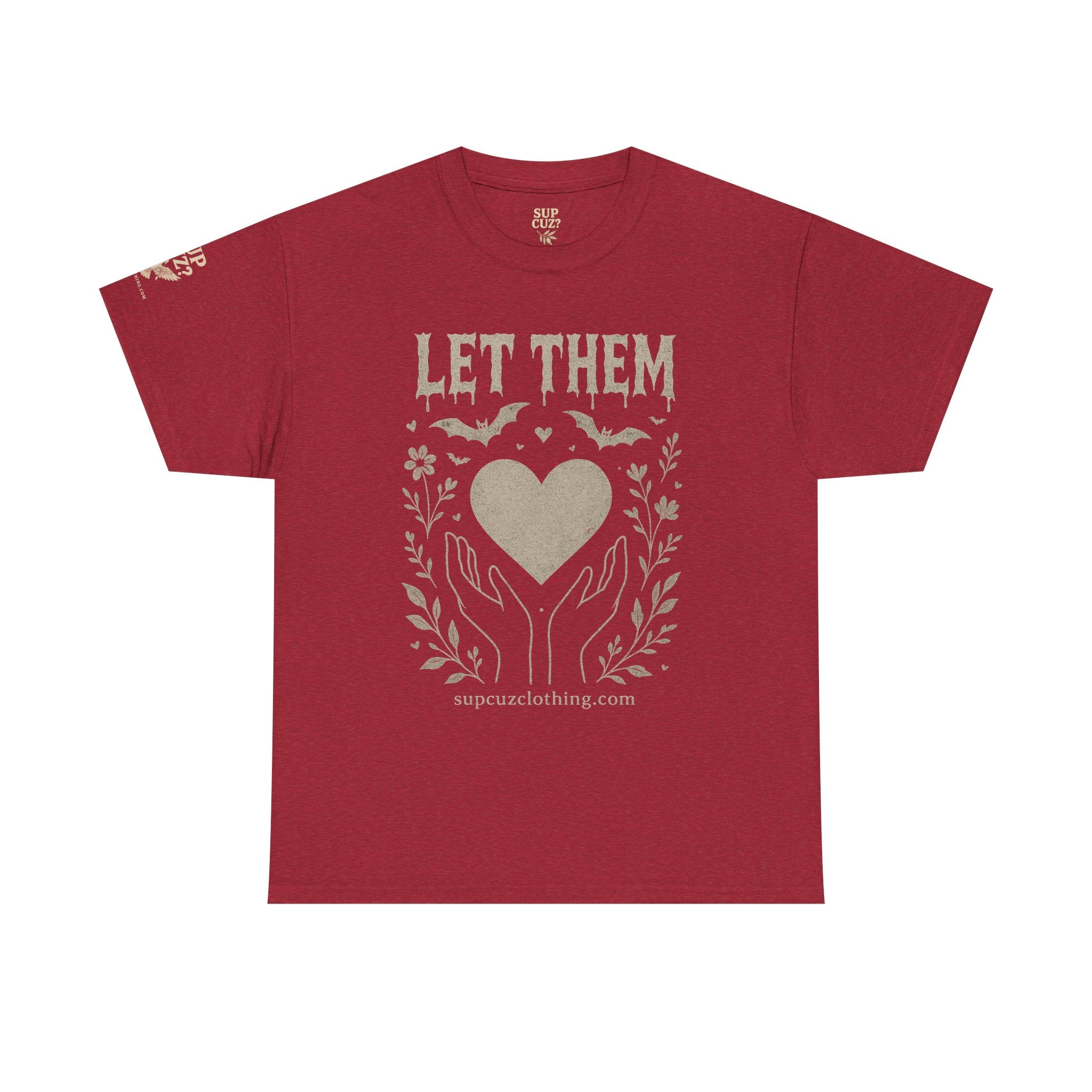 Let Them! - Unisex Heavy Cotton Tee (Multiple Colors)