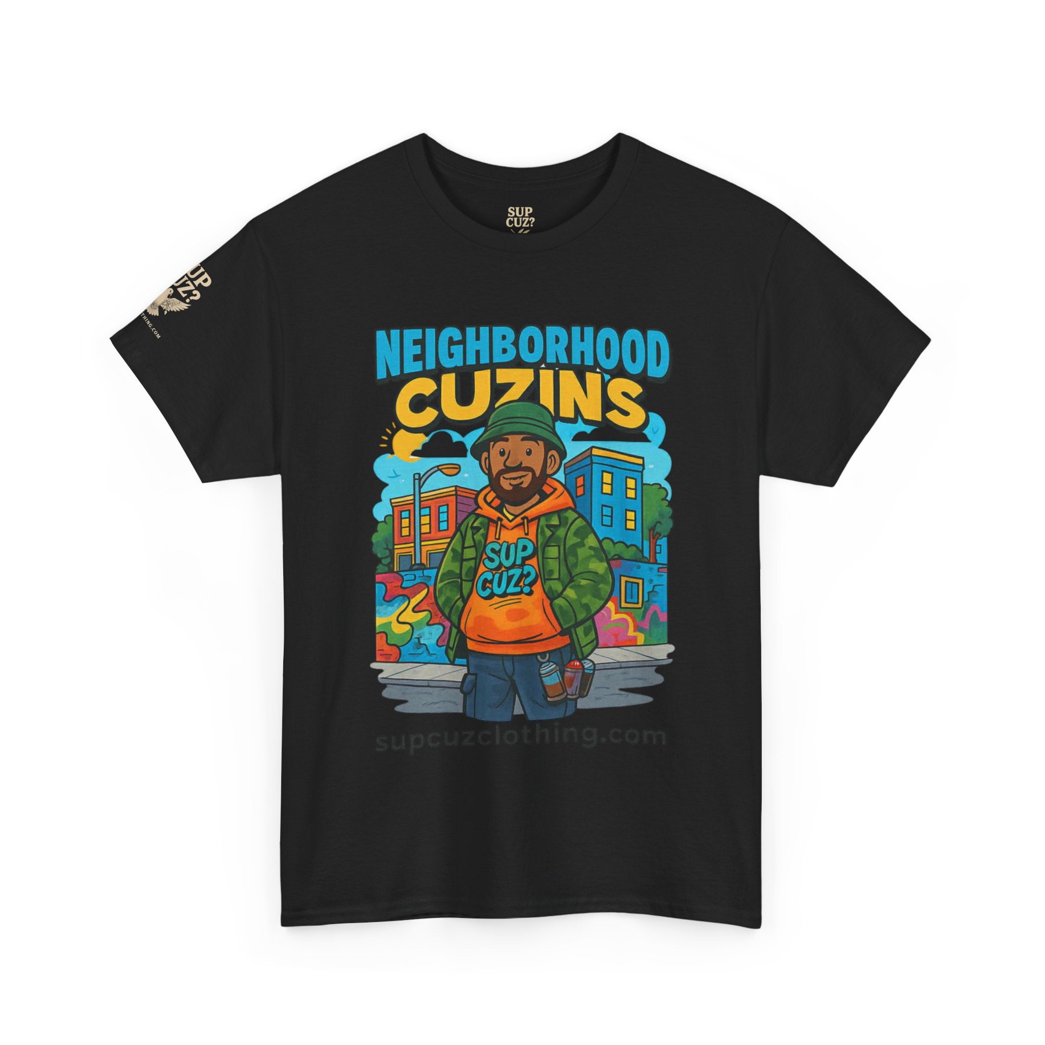 Neighborhood Cuzins -  Unisex Heavy Cotton Tee