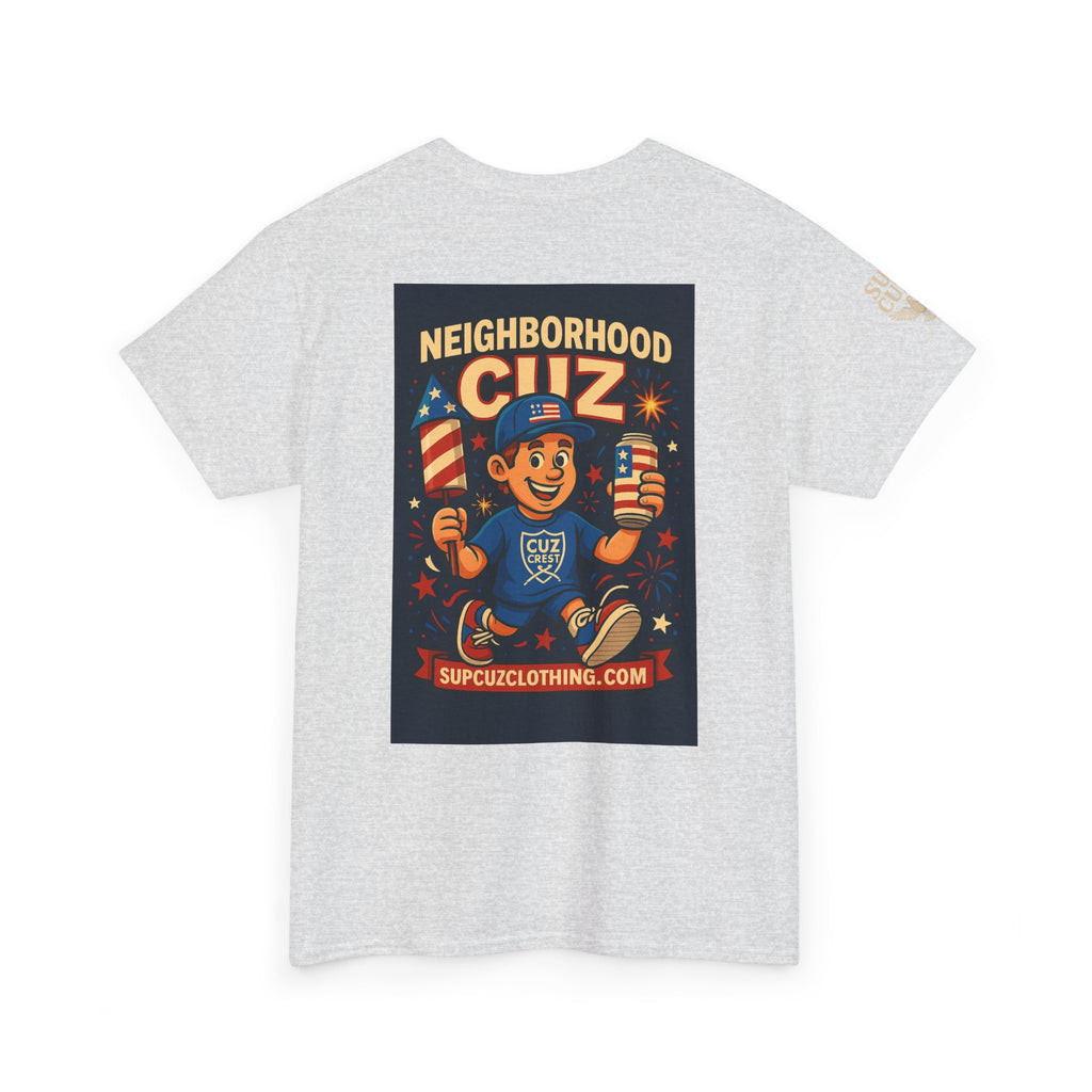 4th of July Launch Tee 5/6 - Unisex Heavy Cotton Tee