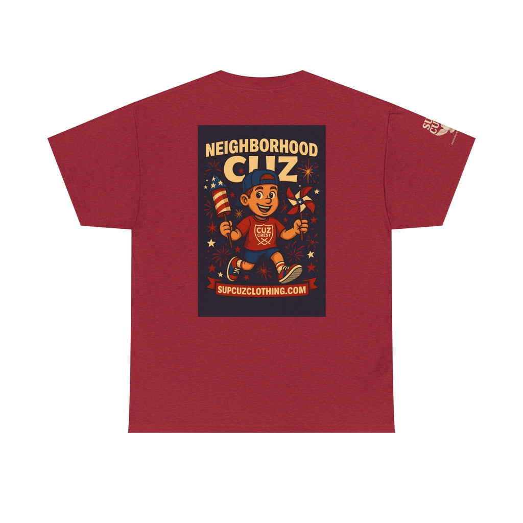 4th of July Launch Tee 6/6 - Unisex Heavy Cotton Tee