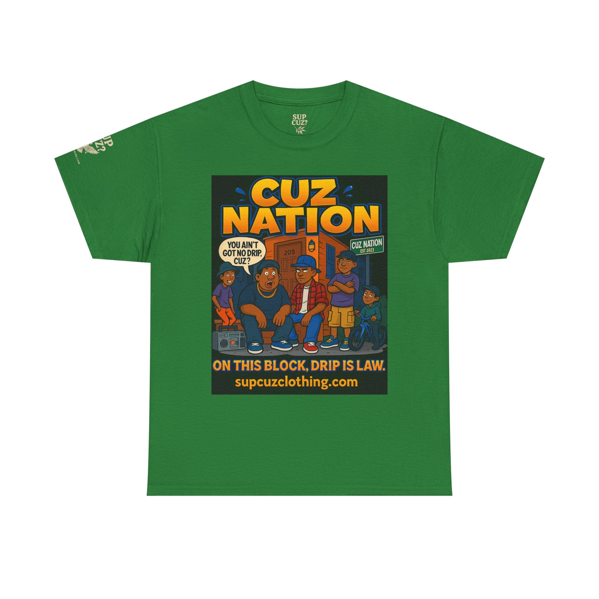 Cuz Nation - Unisex Heavy Cotton Tee