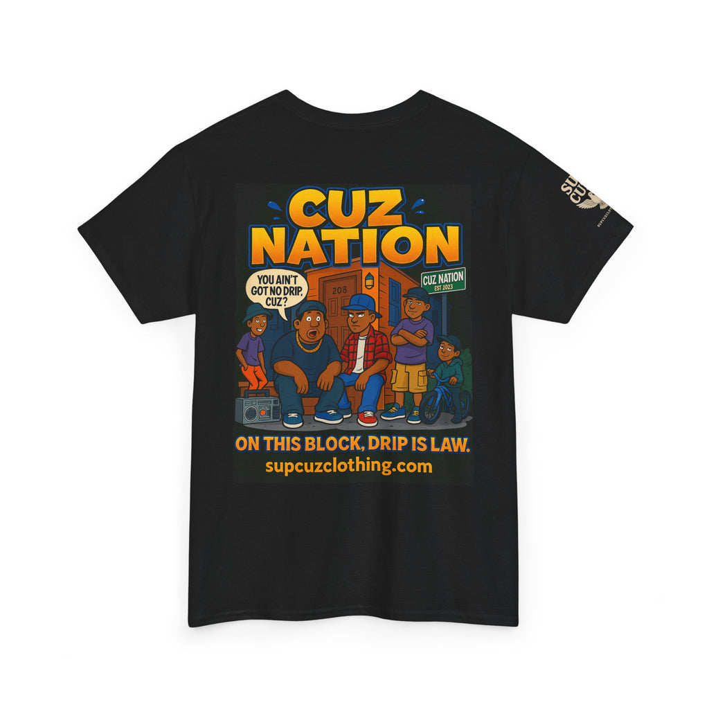 Cuz Nation - Unisex Heavy Cotton Tee