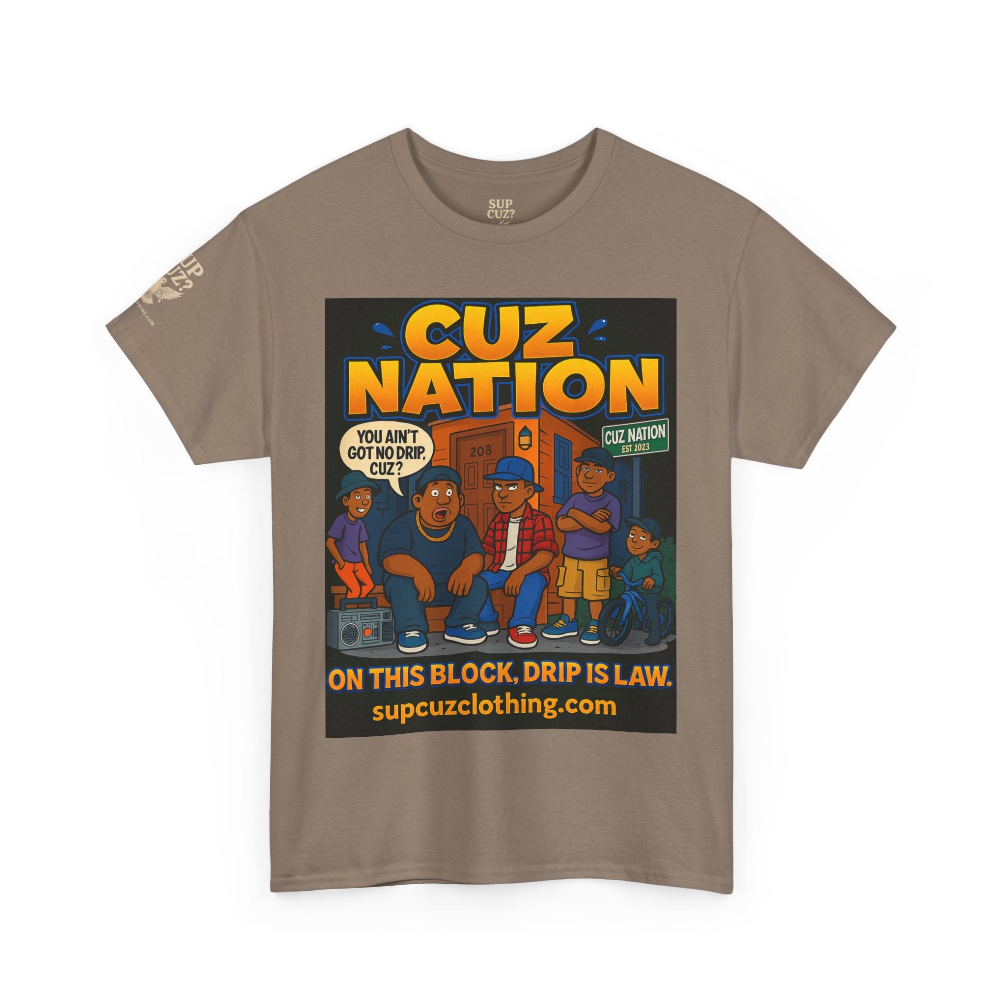 Cuz Nation - Unisex Heavy Cotton Tee