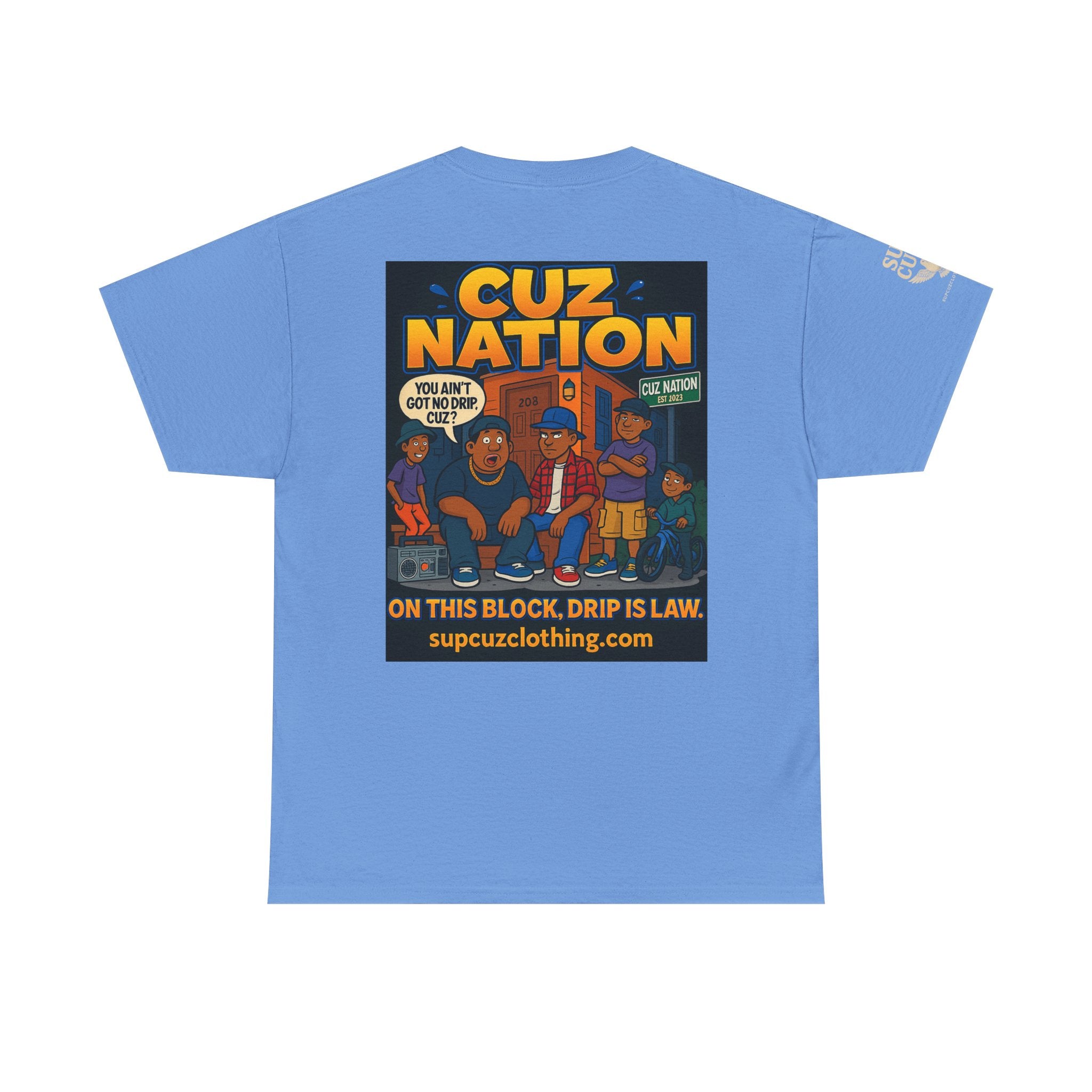 Cuz Nation - Unisex Heavy Cotton Tee
