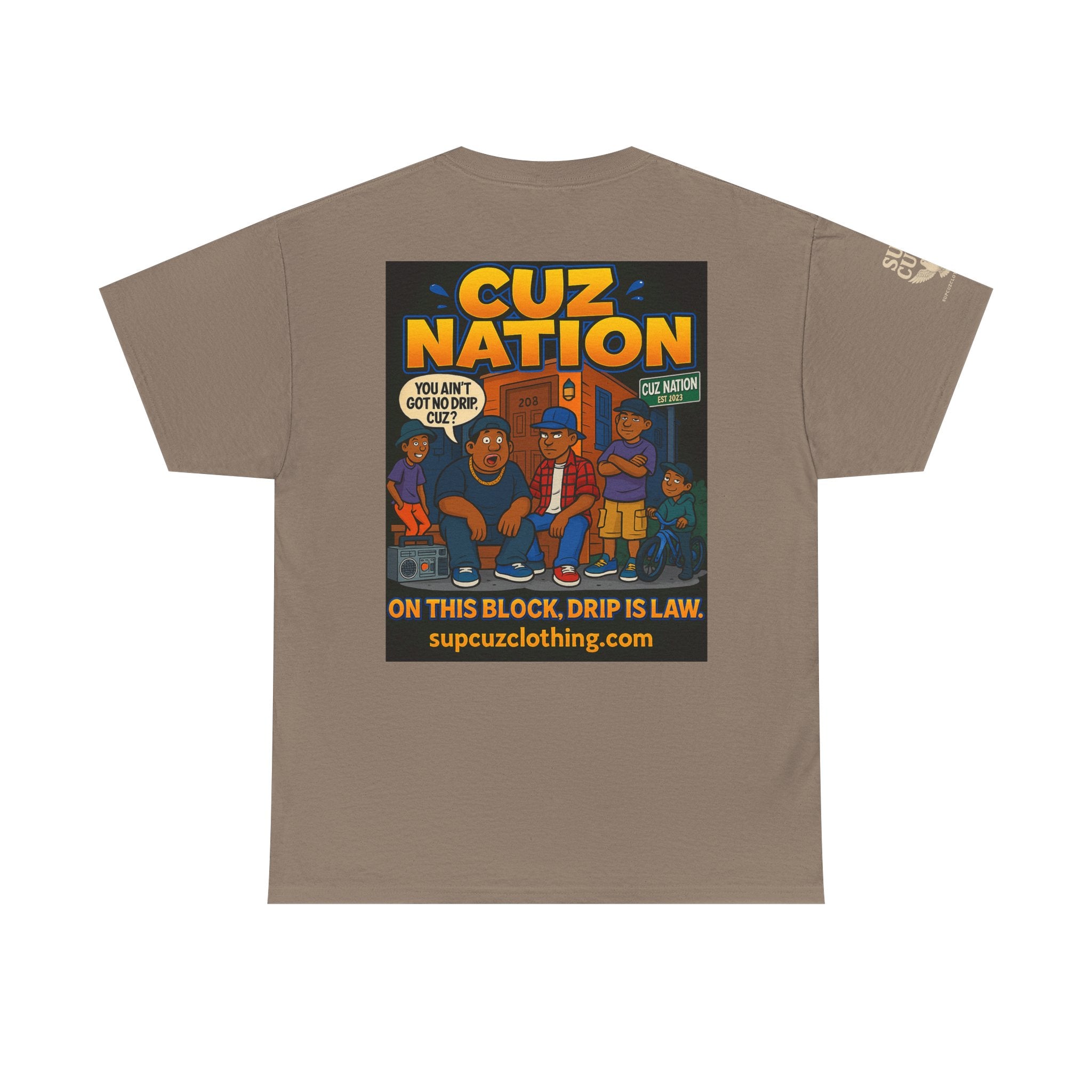 Cuz Nation - Unisex Heavy Cotton Tee