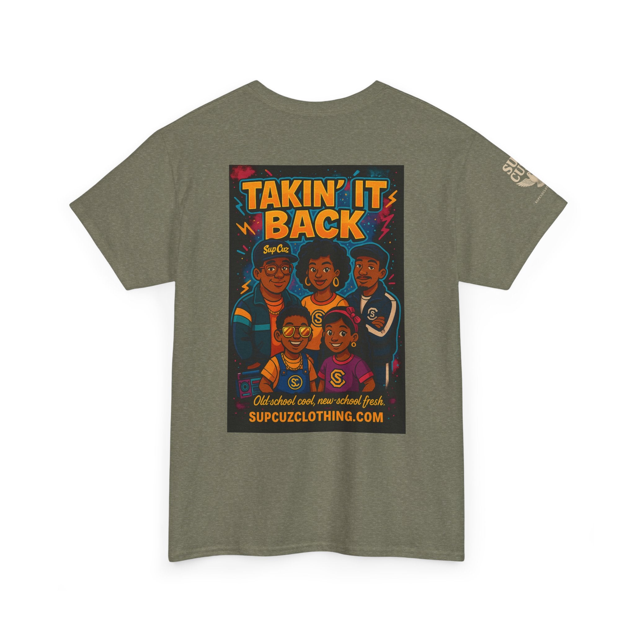 Taking It Back -  Unisex Heavy Cotton Tee