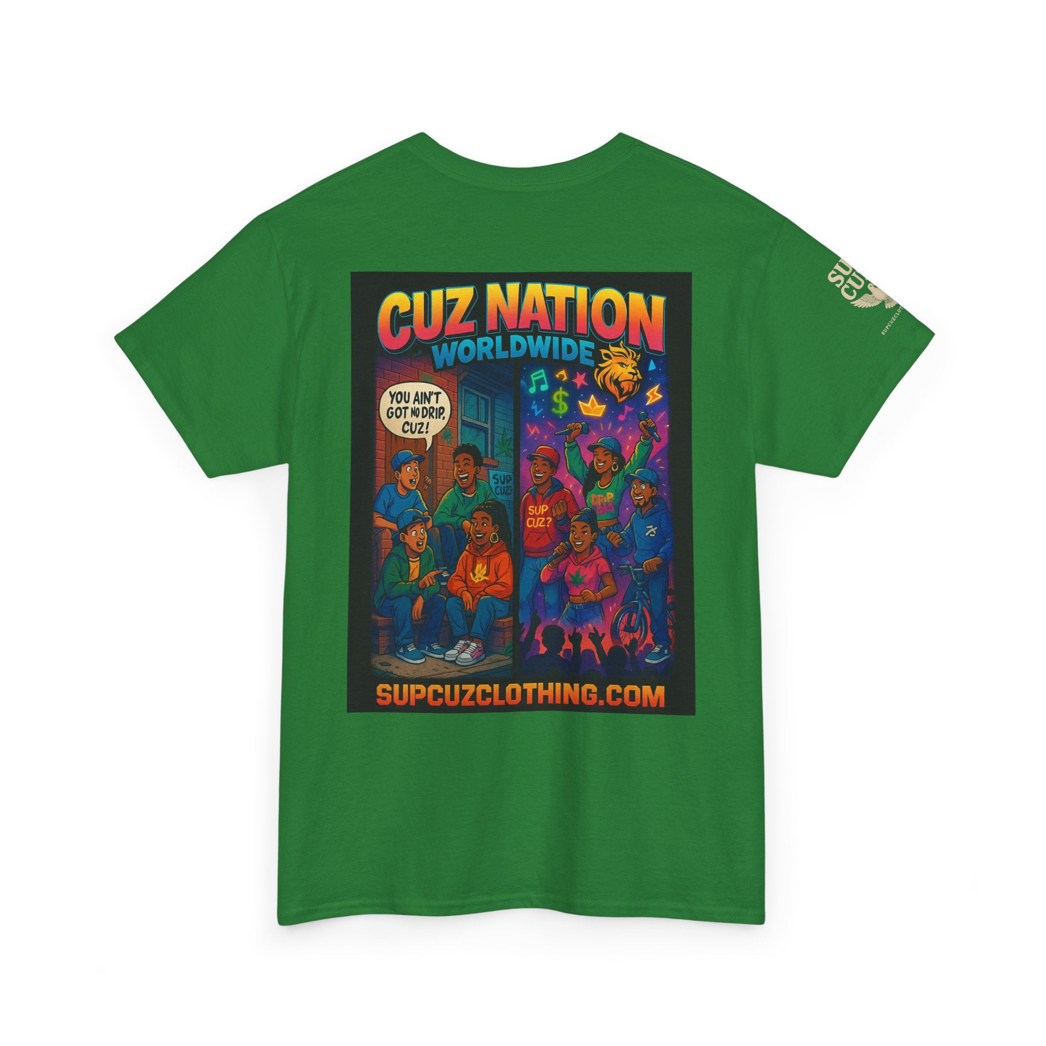 Cuz Nation Worldwide -  Unisex Heavy Cotton Tee