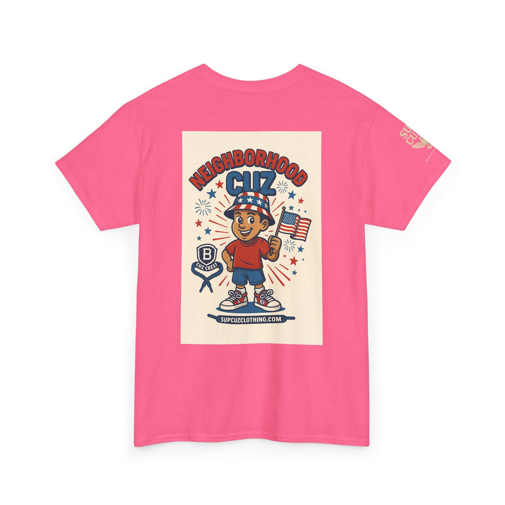 4th of July Launch Tee 4/6 - Unisex Heavy Cotton Tee