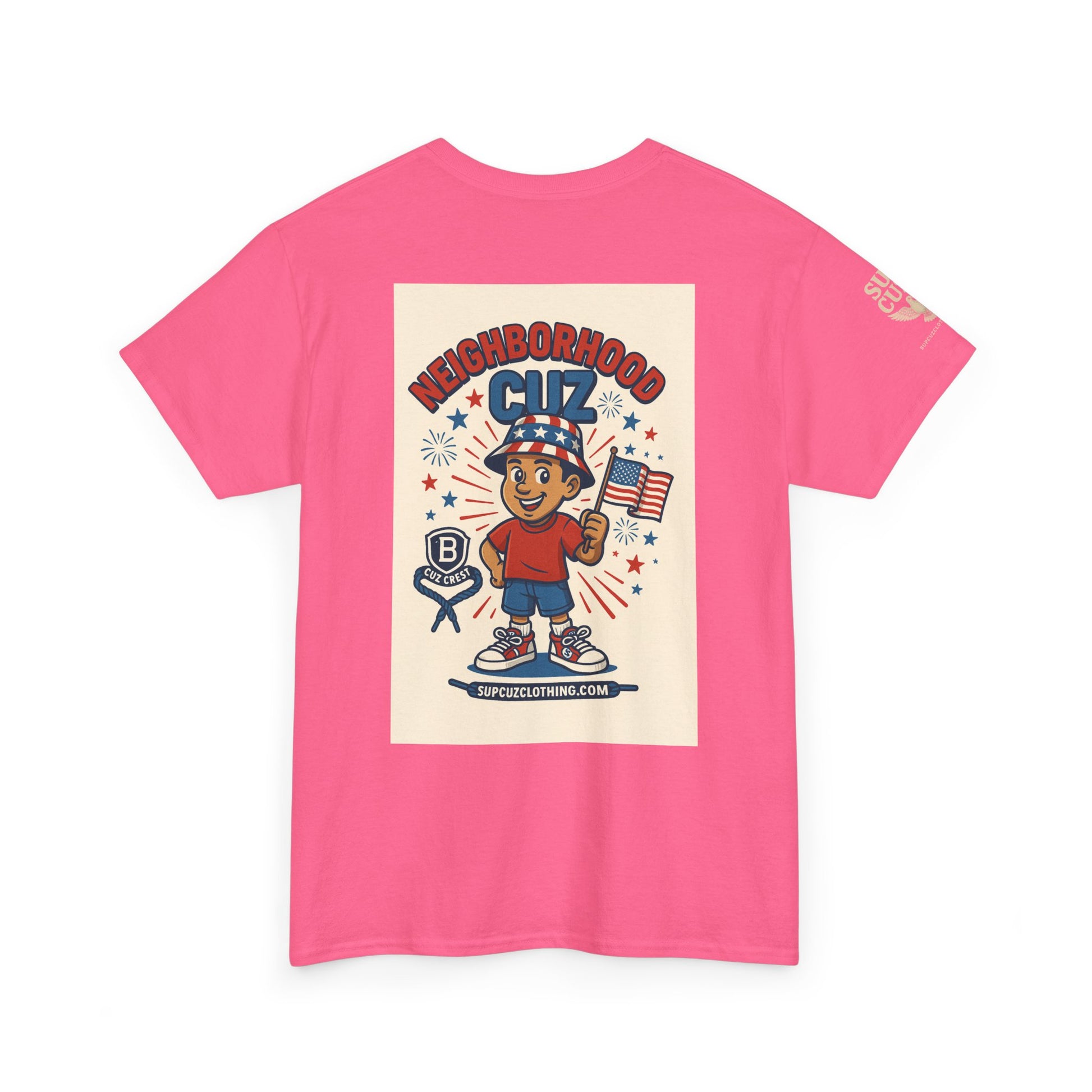 4th of July Launch Tee 4/6 - Unisex Heavy Cotton Tee