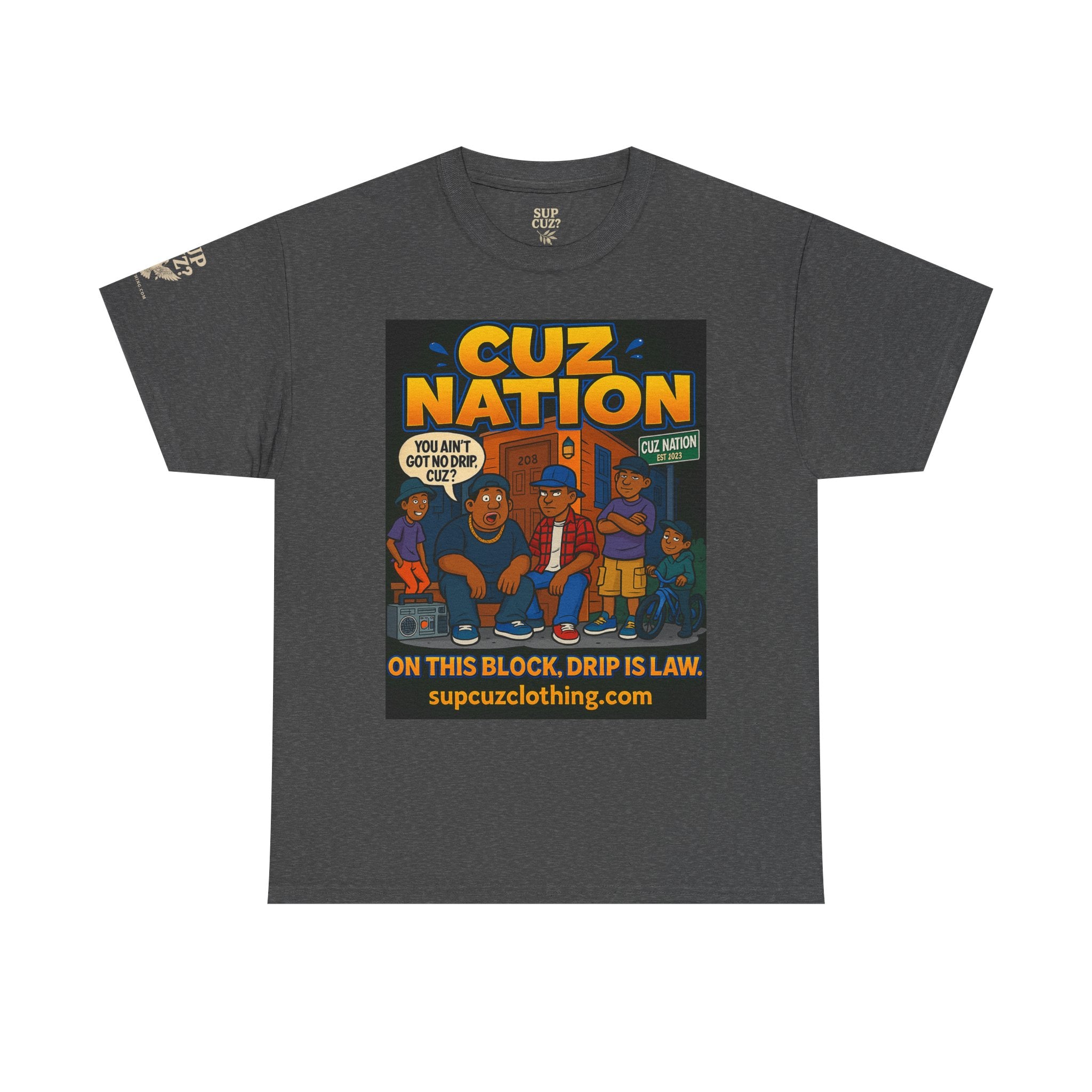 Cuz Nation - Unisex Heavy Cotton Tee