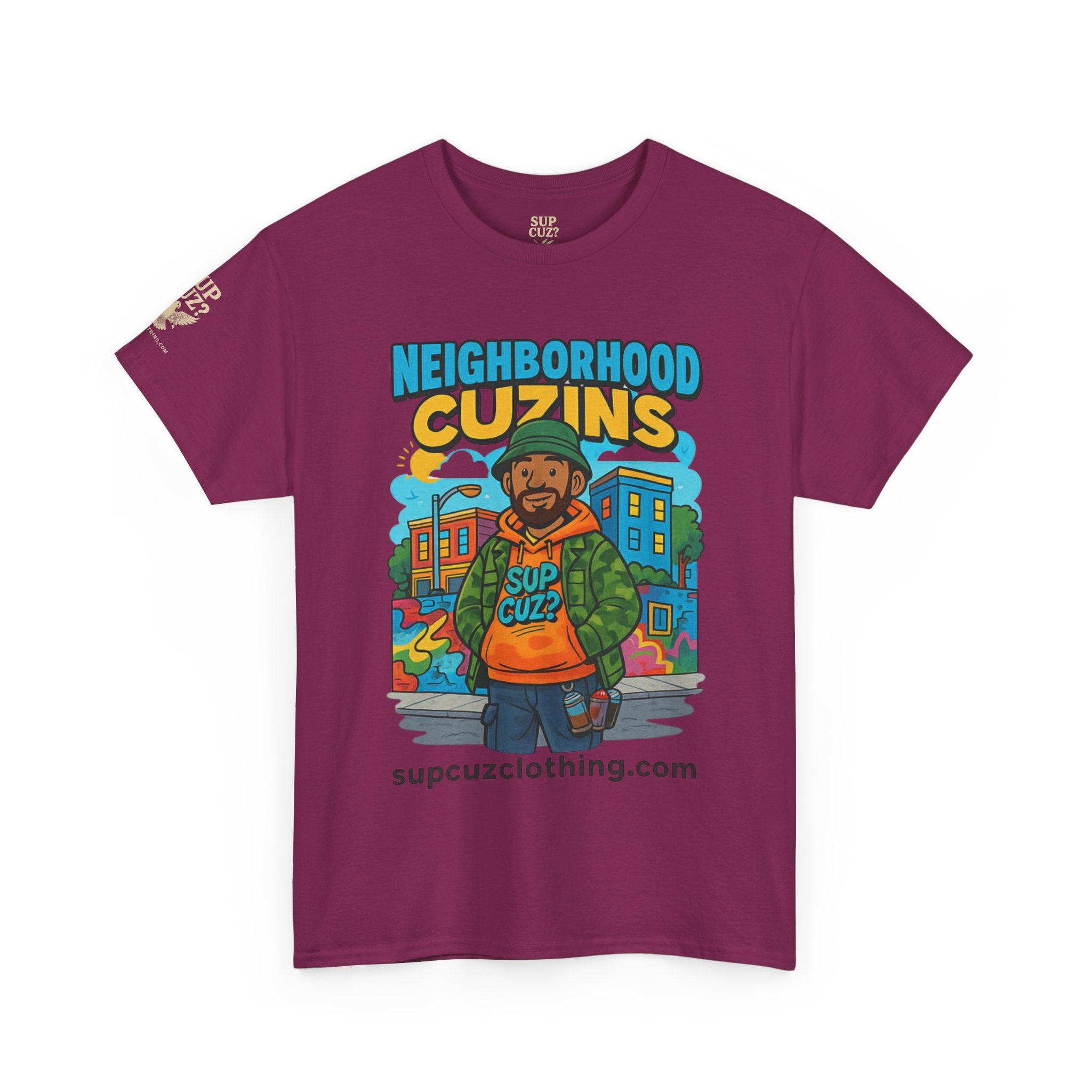 Neighborhood Cuzins -  Unisex Heavy Cotton Tee