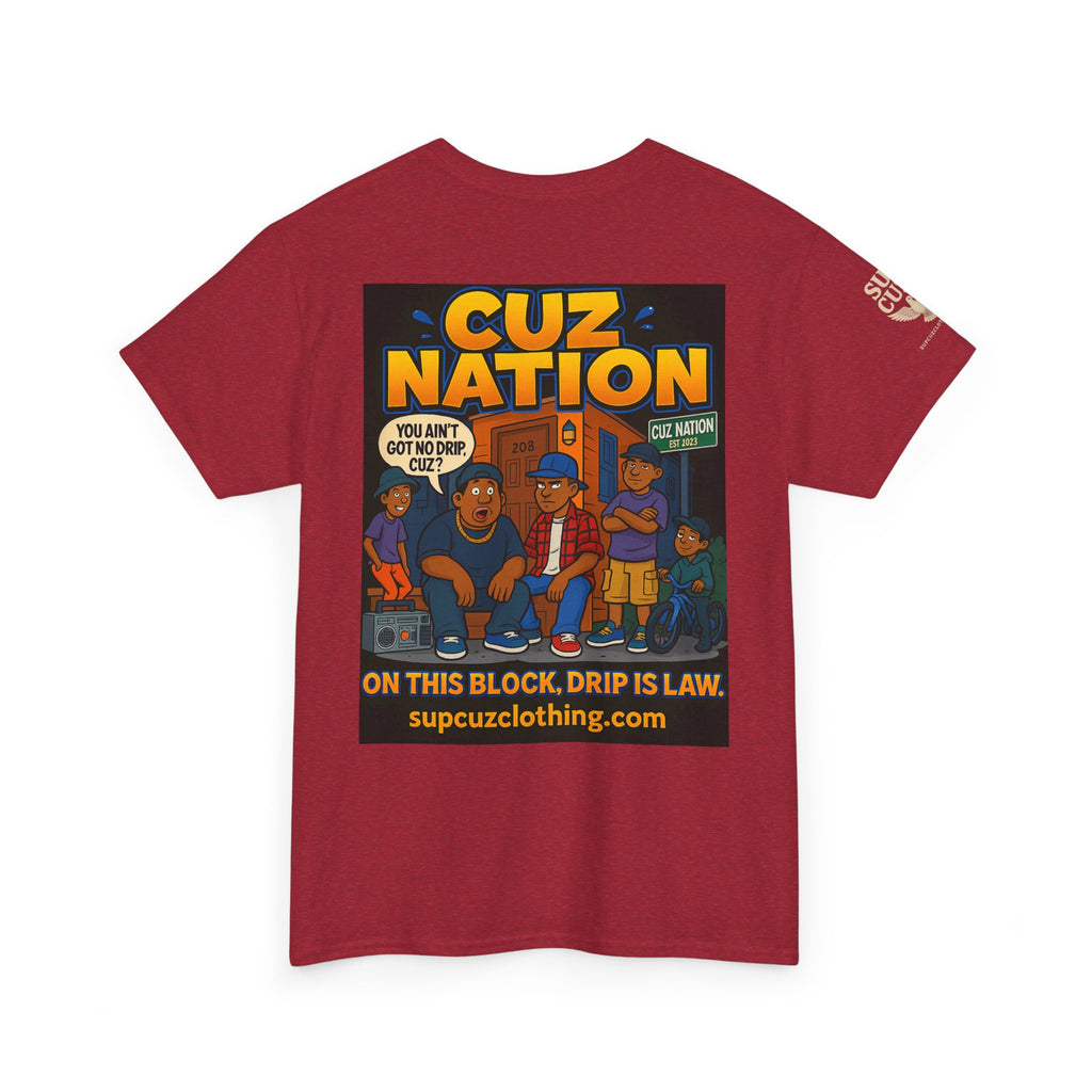 Cuz Nation - Unisex Heavy Cotton Tee