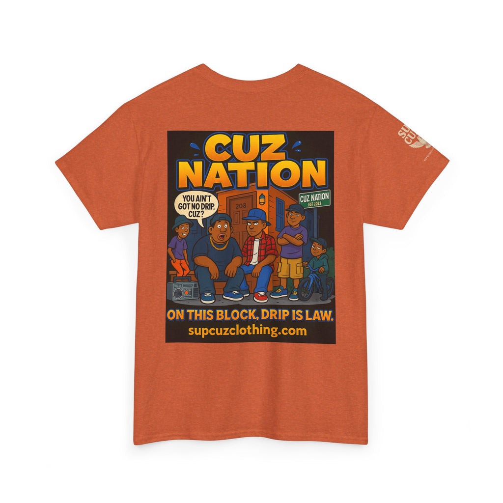 Cuz Nation - Unisex Heavy Cotton Tee