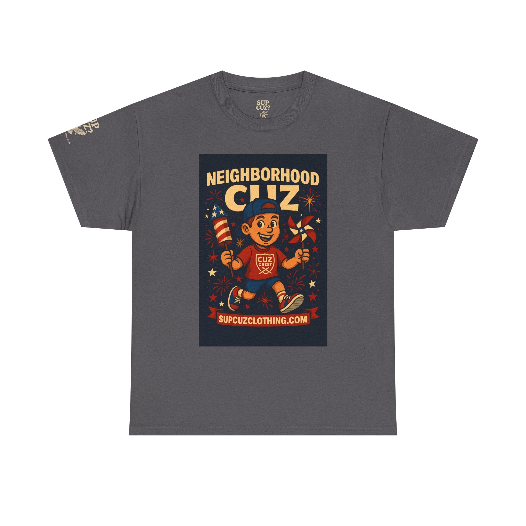 4th of July Launch Tee 6/6 - Unisex Heavy Cotton Tee