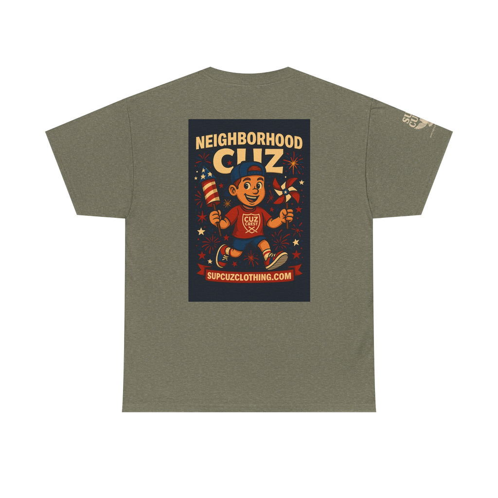 4th of July Launch Tee 6/6 - Unisex Heavy Cotton Tee
