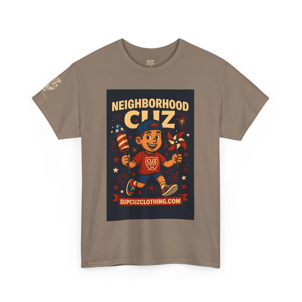 4th of July Launch Tee 6/6 - Unisex Heavy Cotton Tee