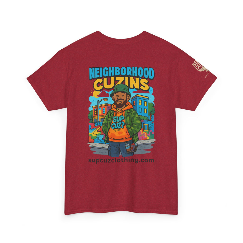 Neighborhood Cuzins -  Unisex Heavy Cotton Tee