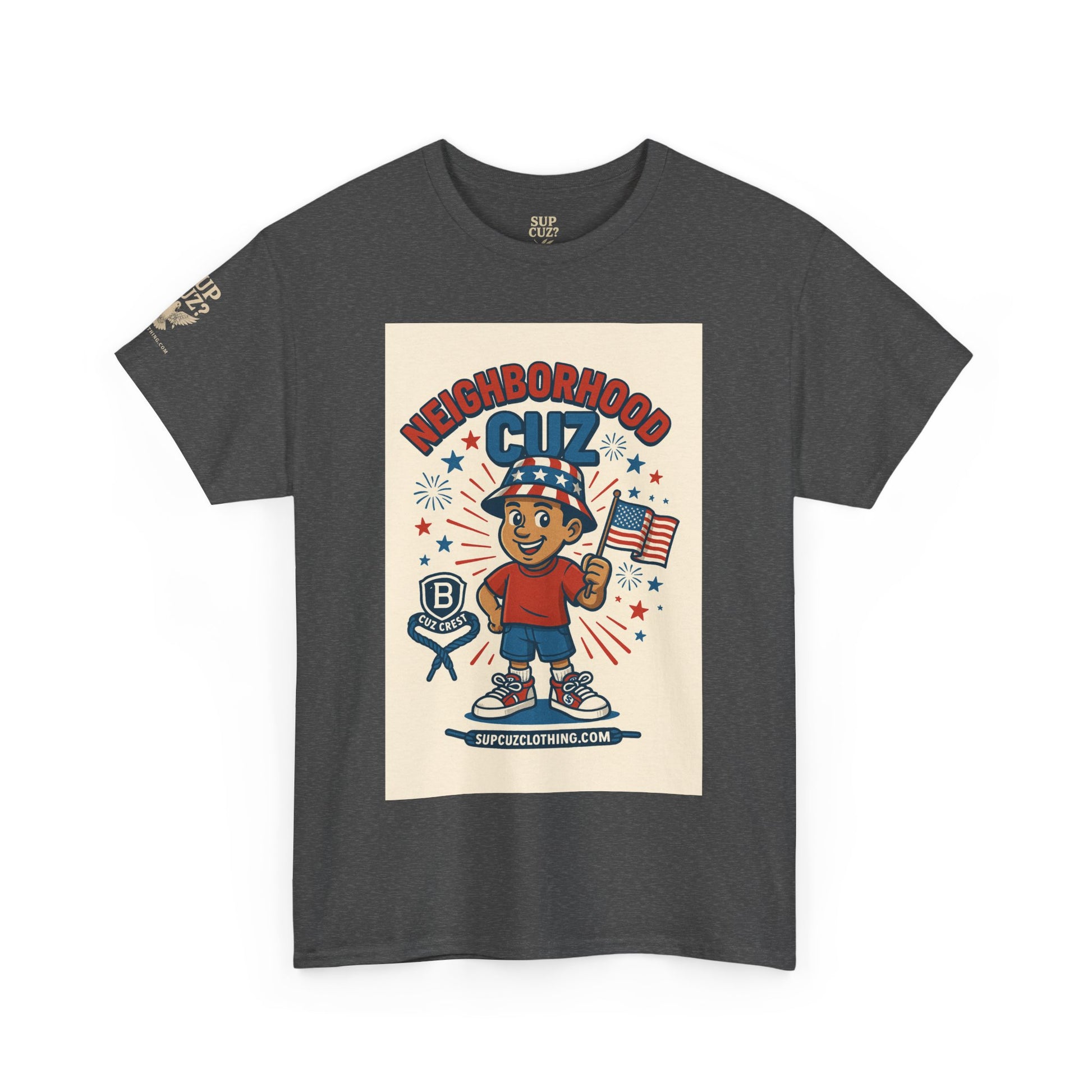 4th of July Launch Tee 4/6 - Unisex Heavy Cotton Tee