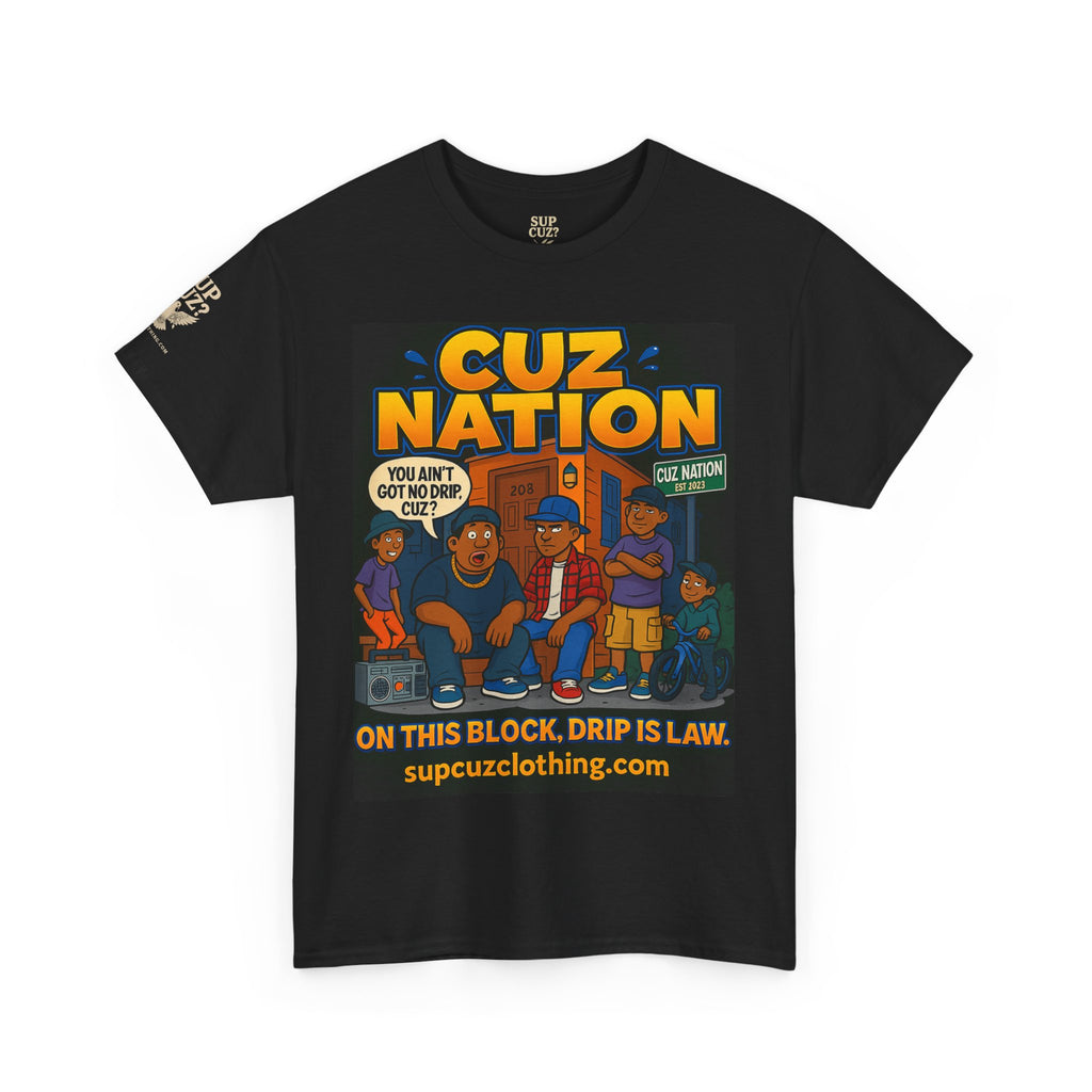 Cuz Nation - Unisex Heavy Cotton Tee